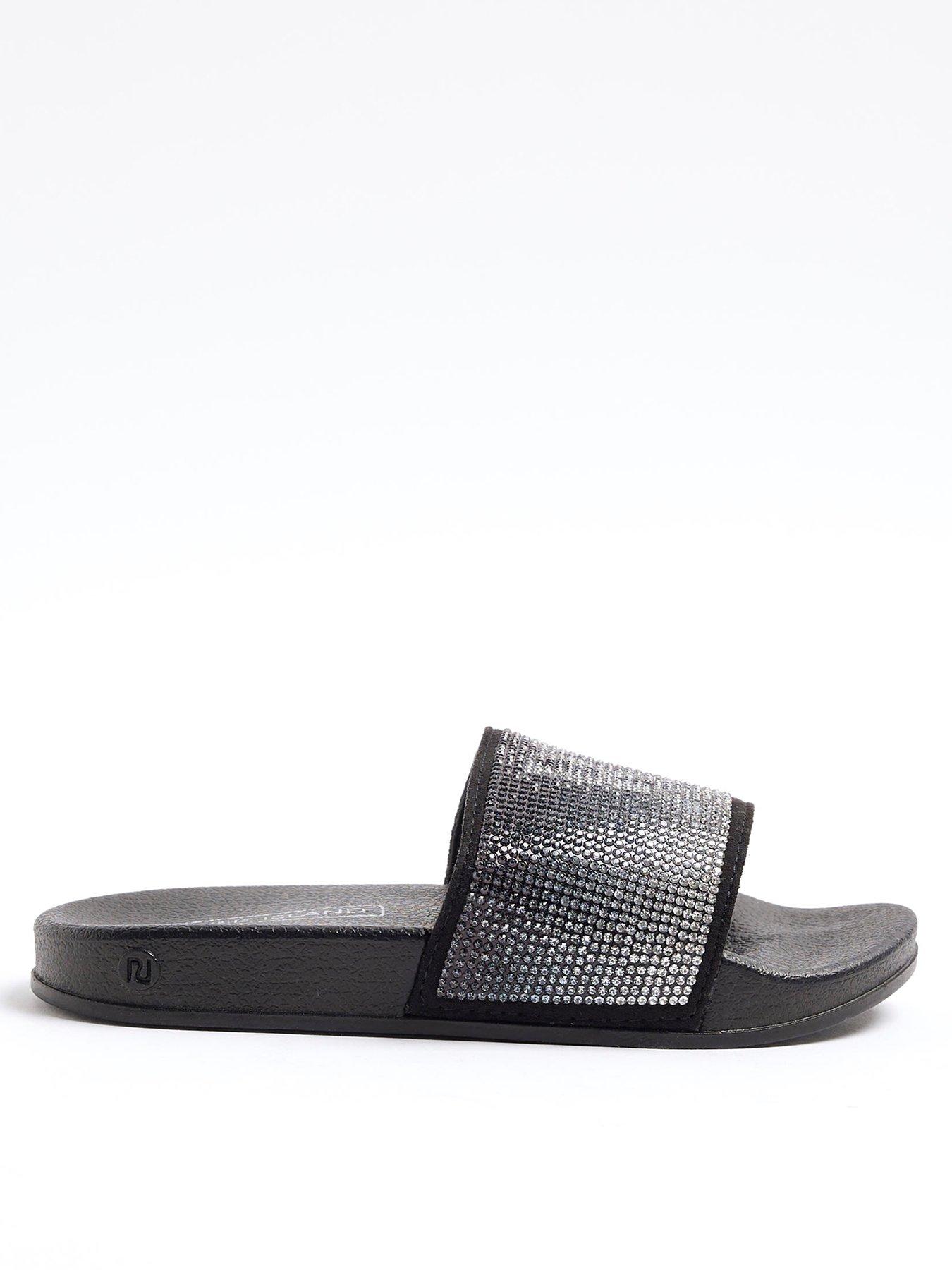 River island sliders womens hotsell