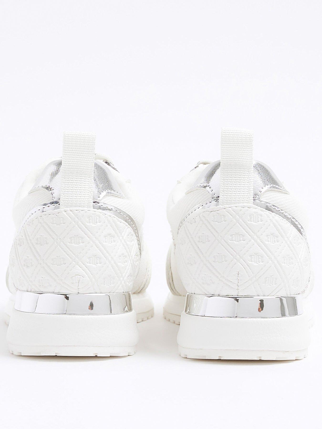 River island diamante store trainers