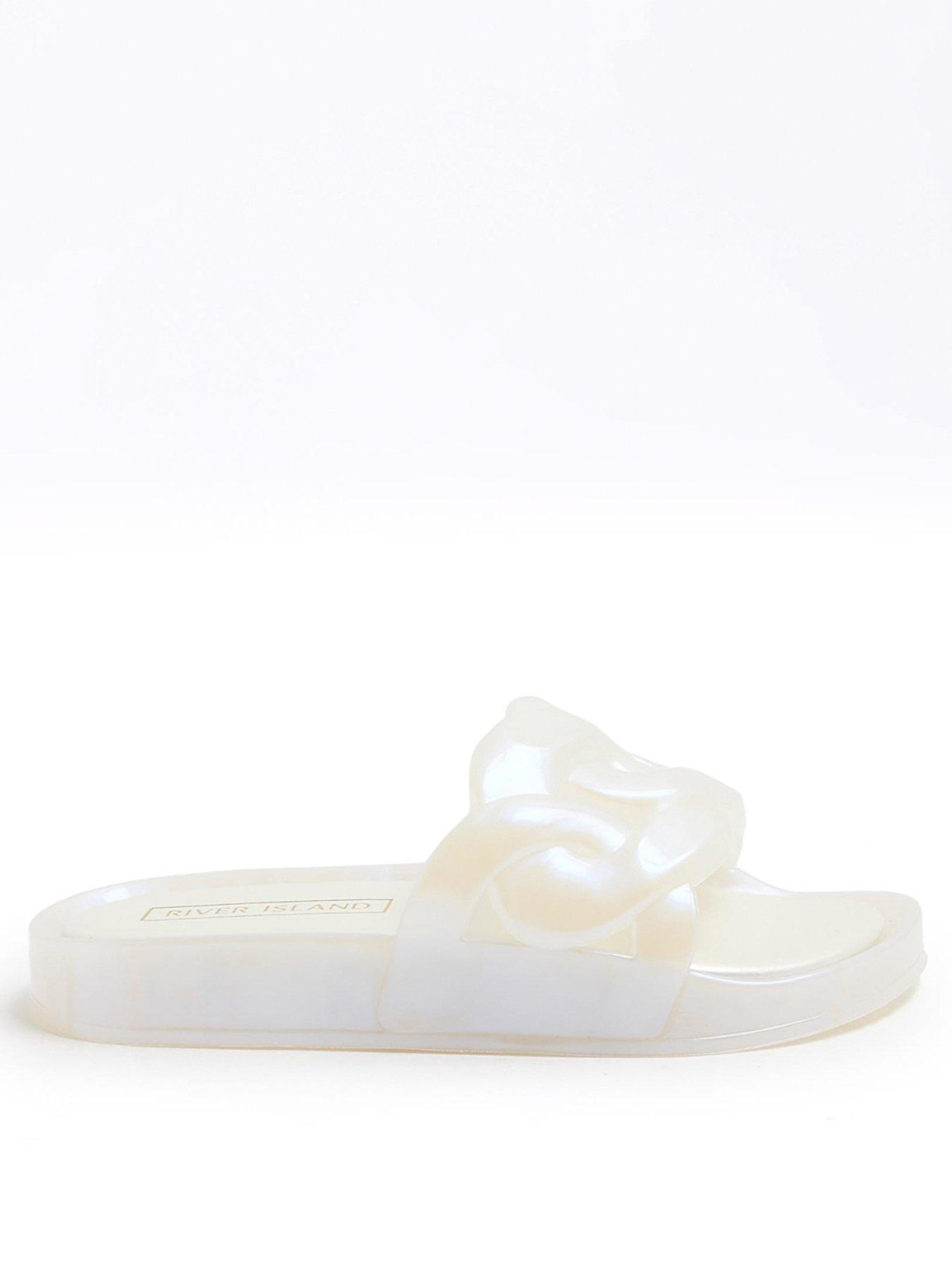 River island store jelly flip flops