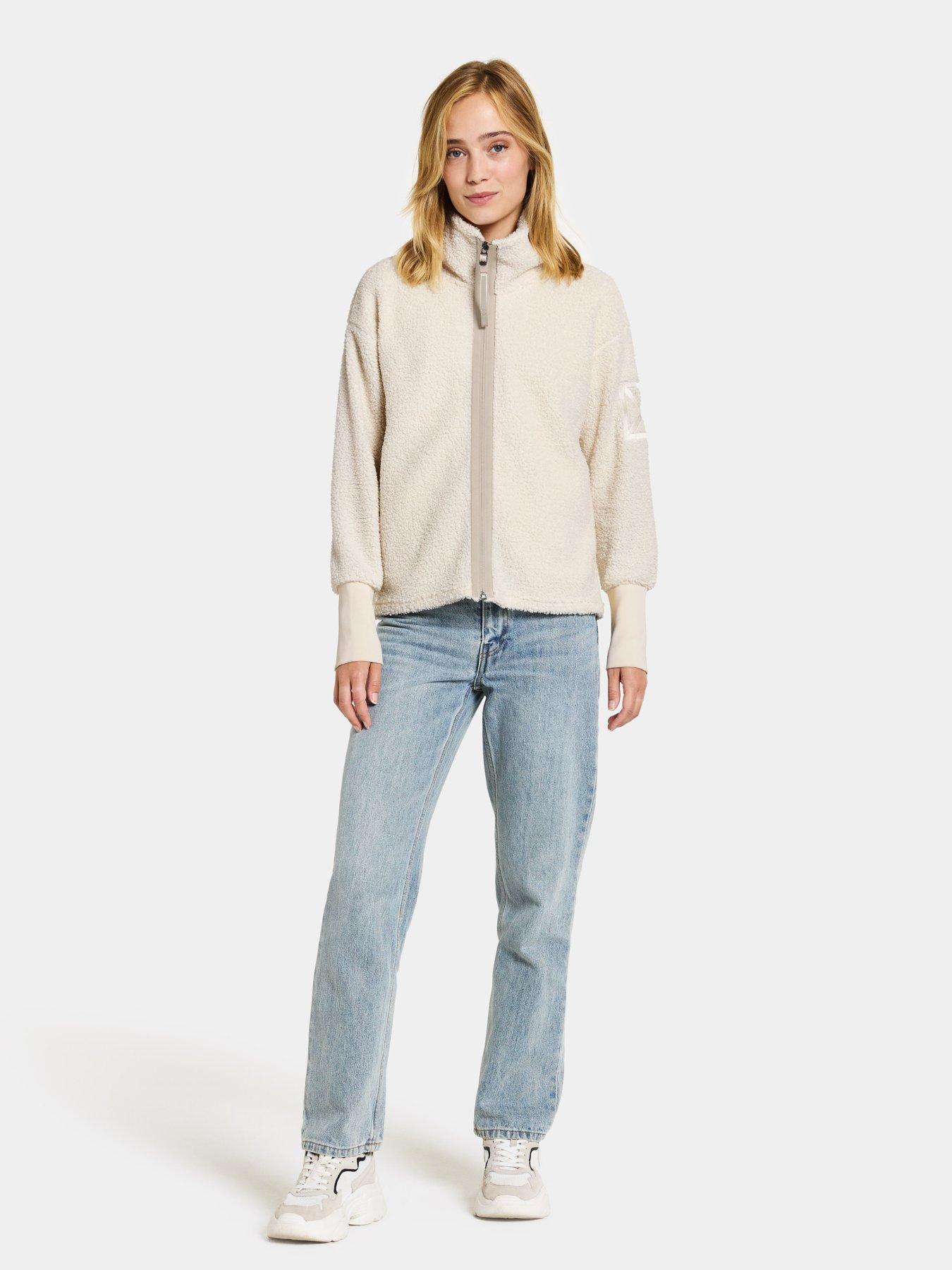 undefined Womens Alexa Full Zip - White