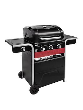 Product photograph of Char-broil Gas2coal 330 3-burner Hybrid Grill from very.co.uk