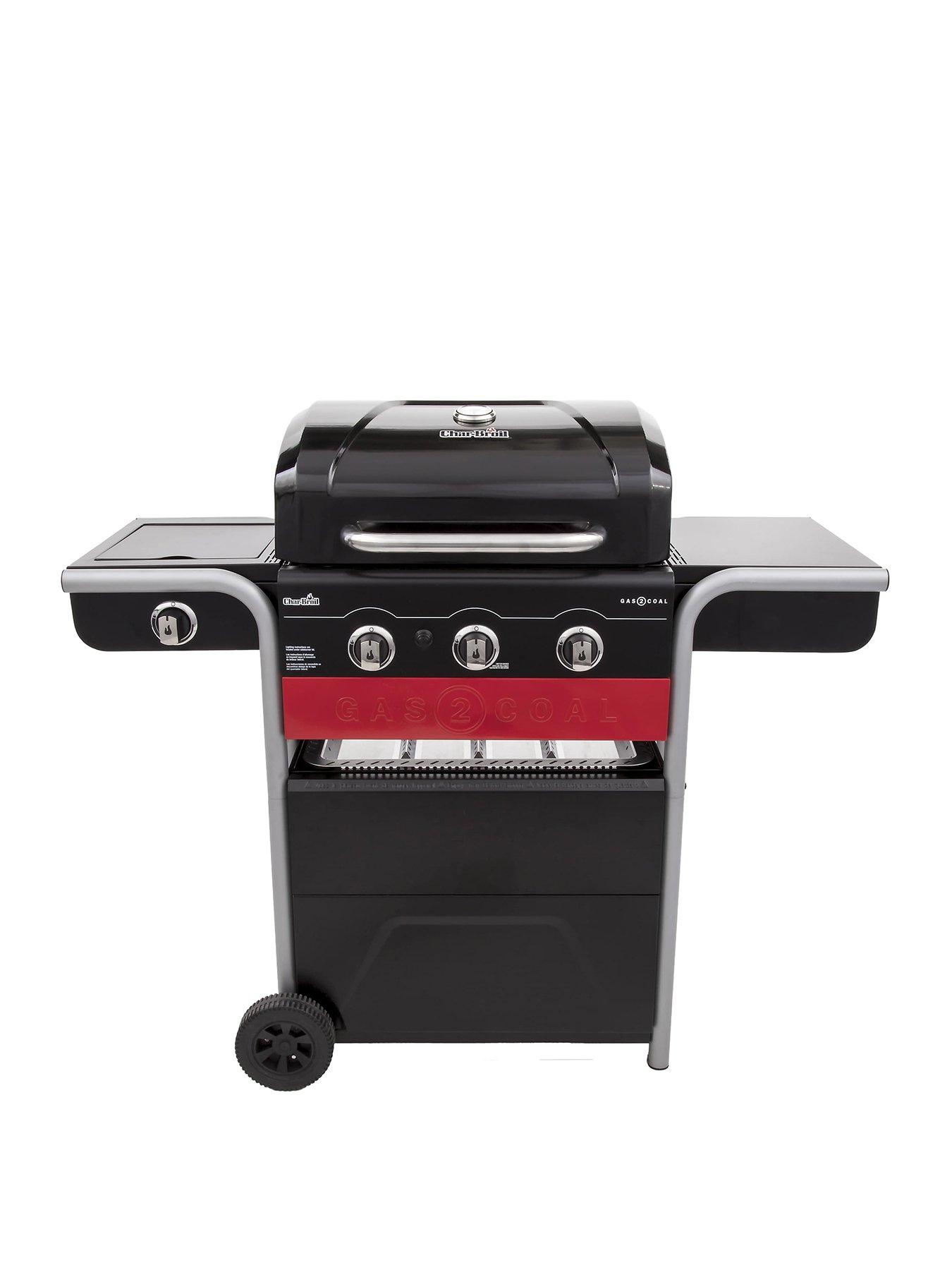 Char Broil Gas2Coal 330 3 Burner Hybrid Grill very