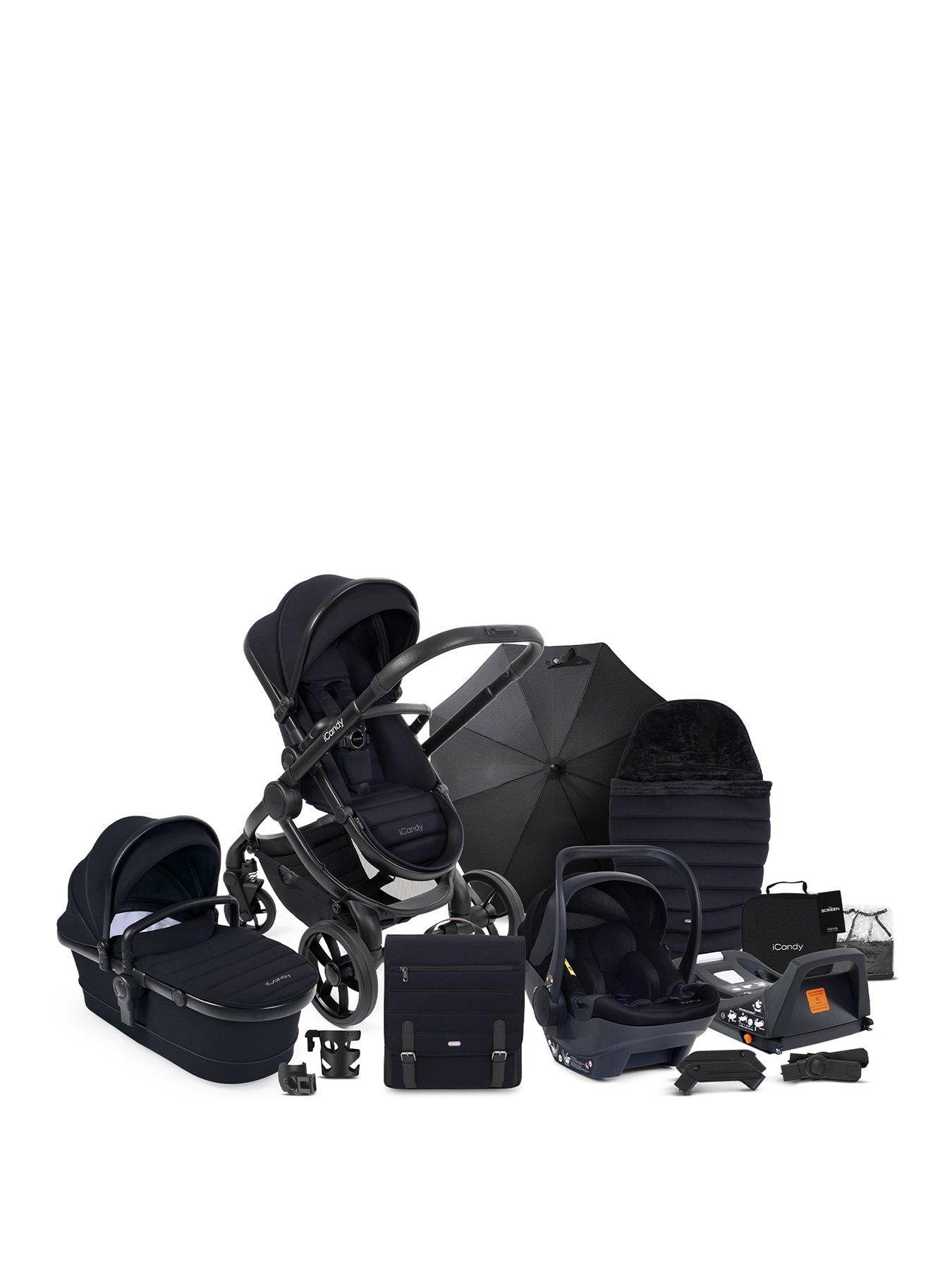 Icandy Peach7 Travel System Black Edition /Black