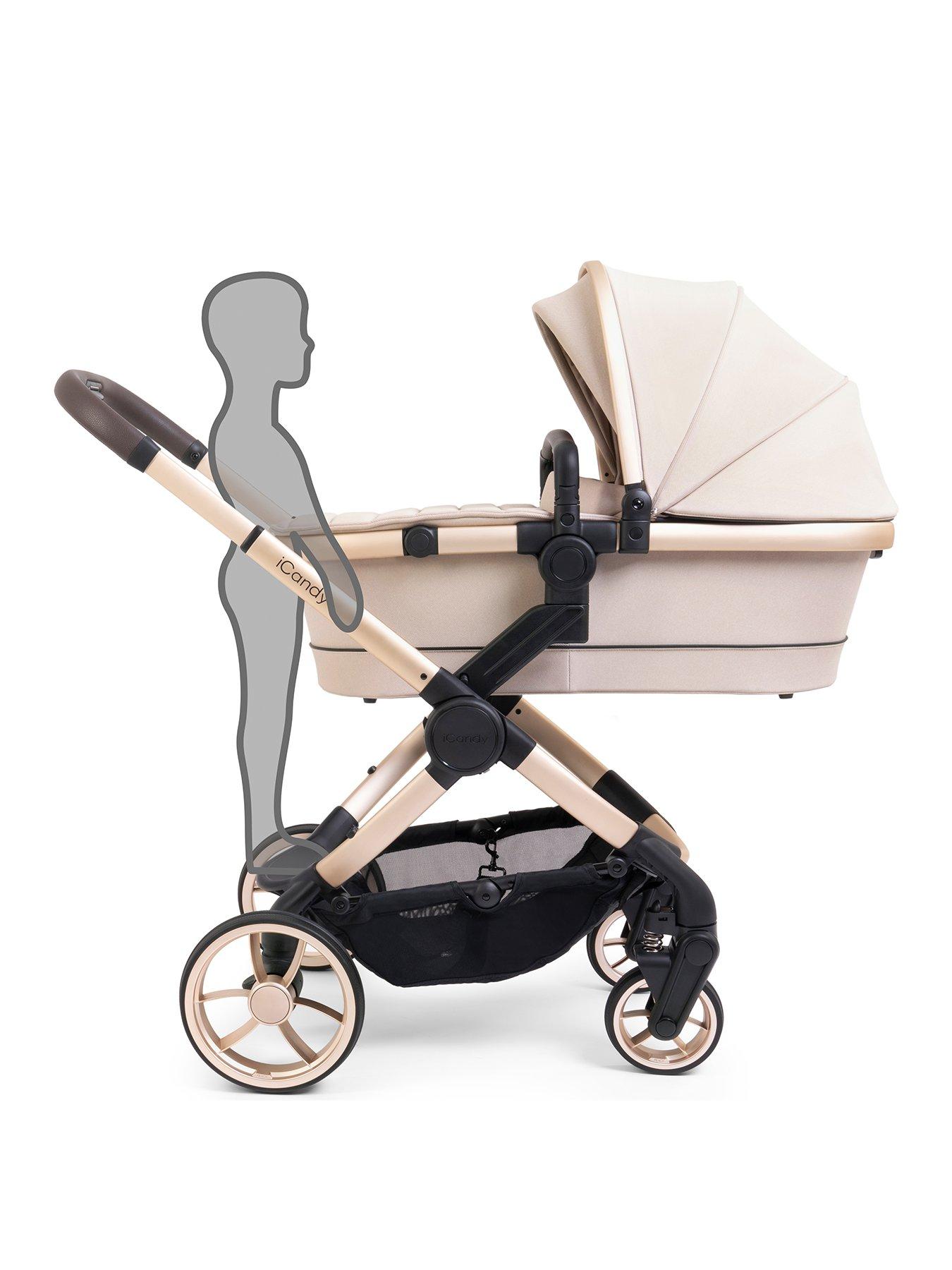 3 in 1 prams icandy sale