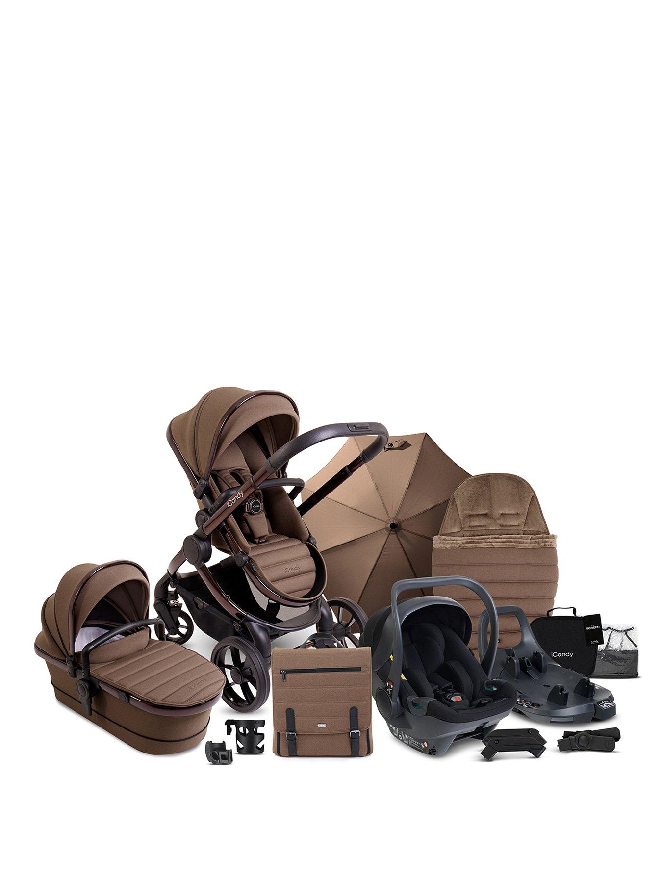 iCandy Peach 7 Editions Travel System with Cocoon 360 Car Seat - Coco