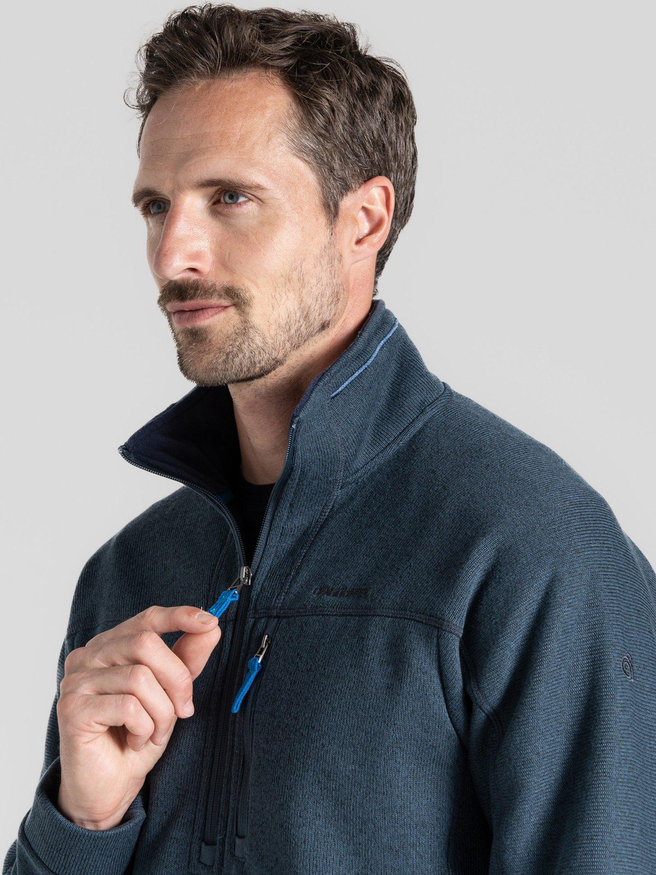 Craghoppers Men's Torney II Half Zip - Blue | Very.co.uk