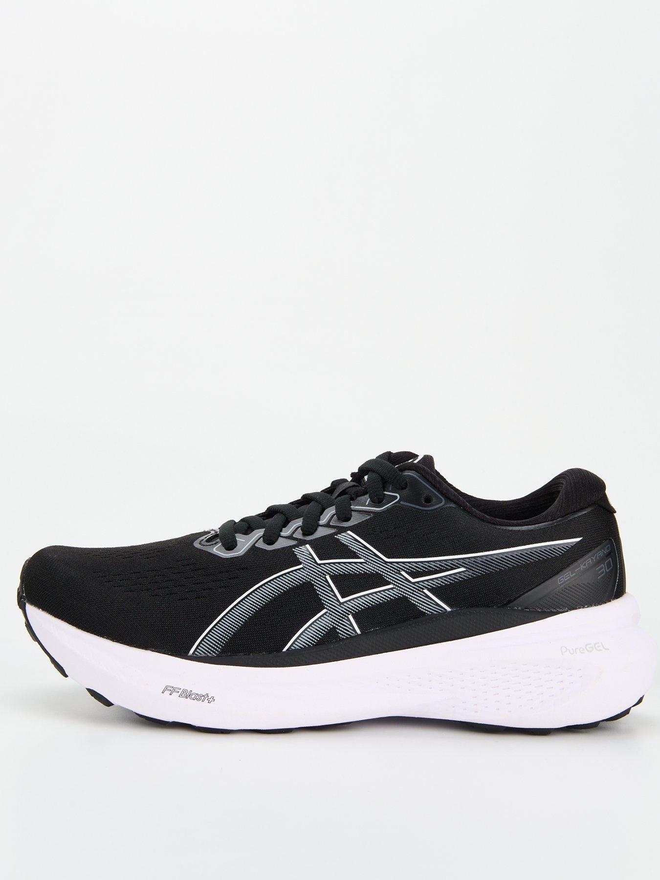 Black and white asics womens best sale