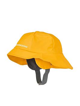 didriksons southwest kids hat - yellow