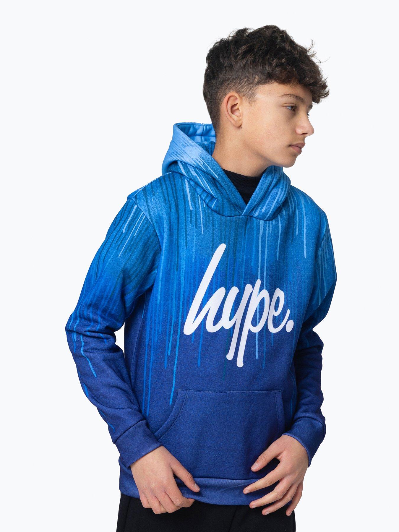 Blue hype outlet hoodie