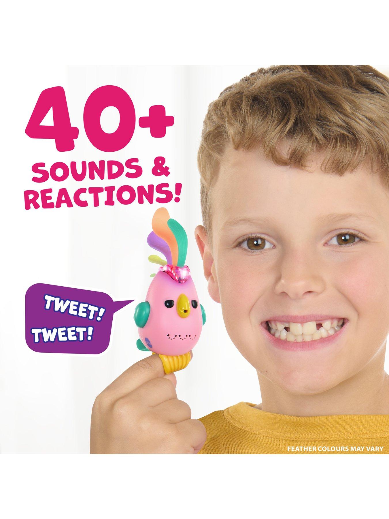 Image 4 of 7 of Fingerlings Sweet Tweets Bird -&nbsp;Pink