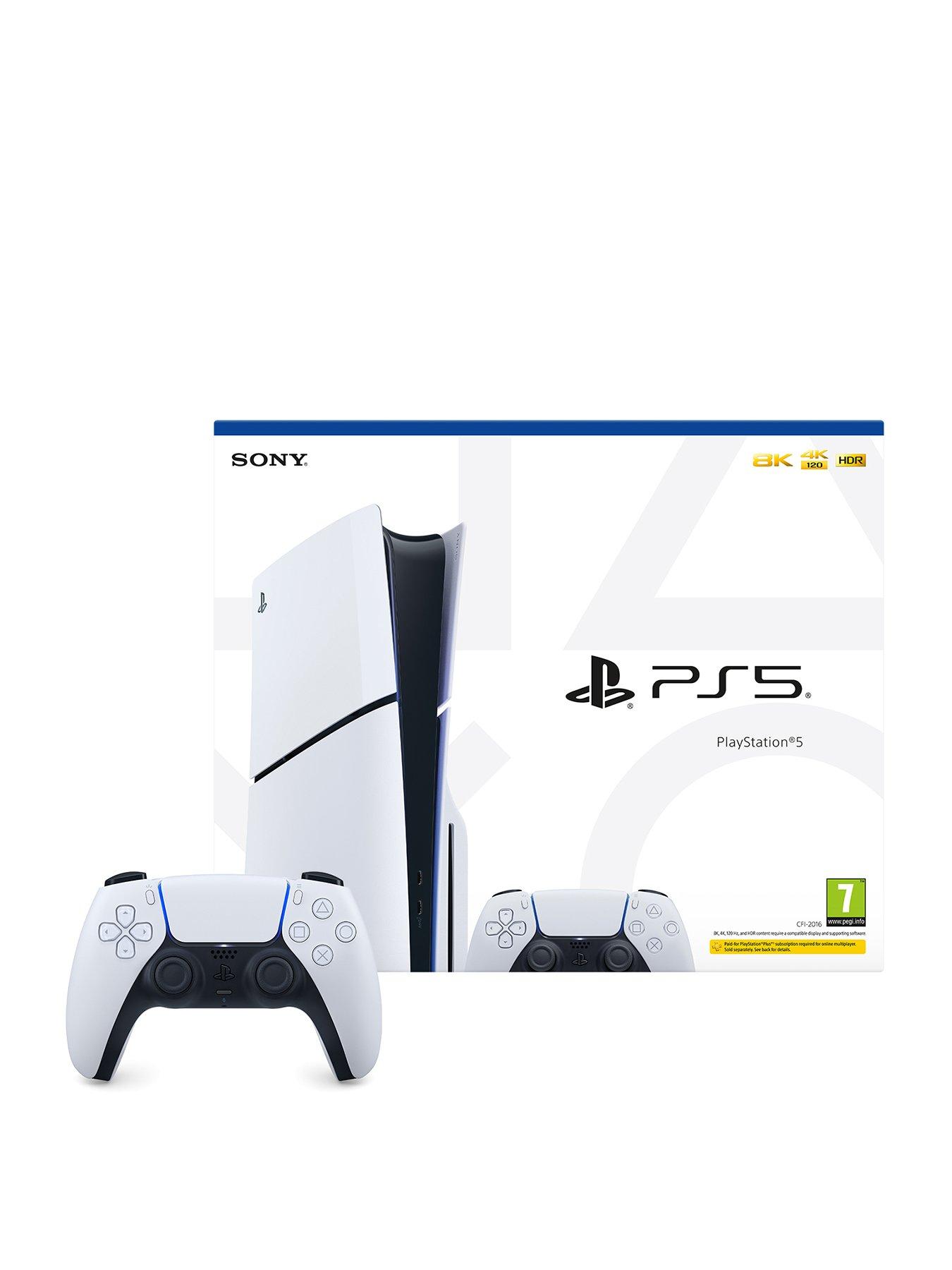 PS5 Slim Digital Console w/ Acc, Voucher & Extra Controller 