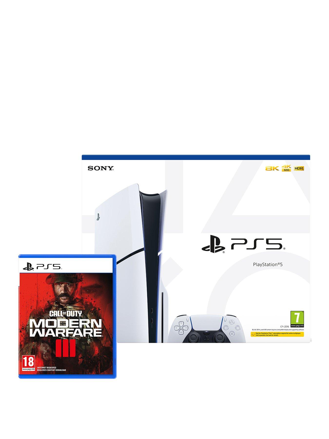 Image 1 of 8 of PlayStation 5 Disc Console&nbsp;&amp; Call of Duty&reg; Modern Warfare&reg; III