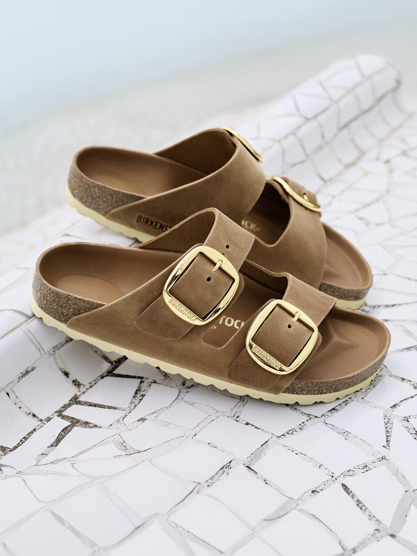 Birkenstock Arizona Big Buckle Oiled Leather Sandal - Brown