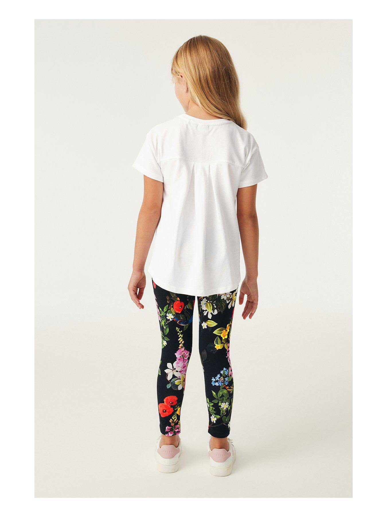 Ted Baker Baker By Ted Baker Girls Legging Set Black Very.co.uk