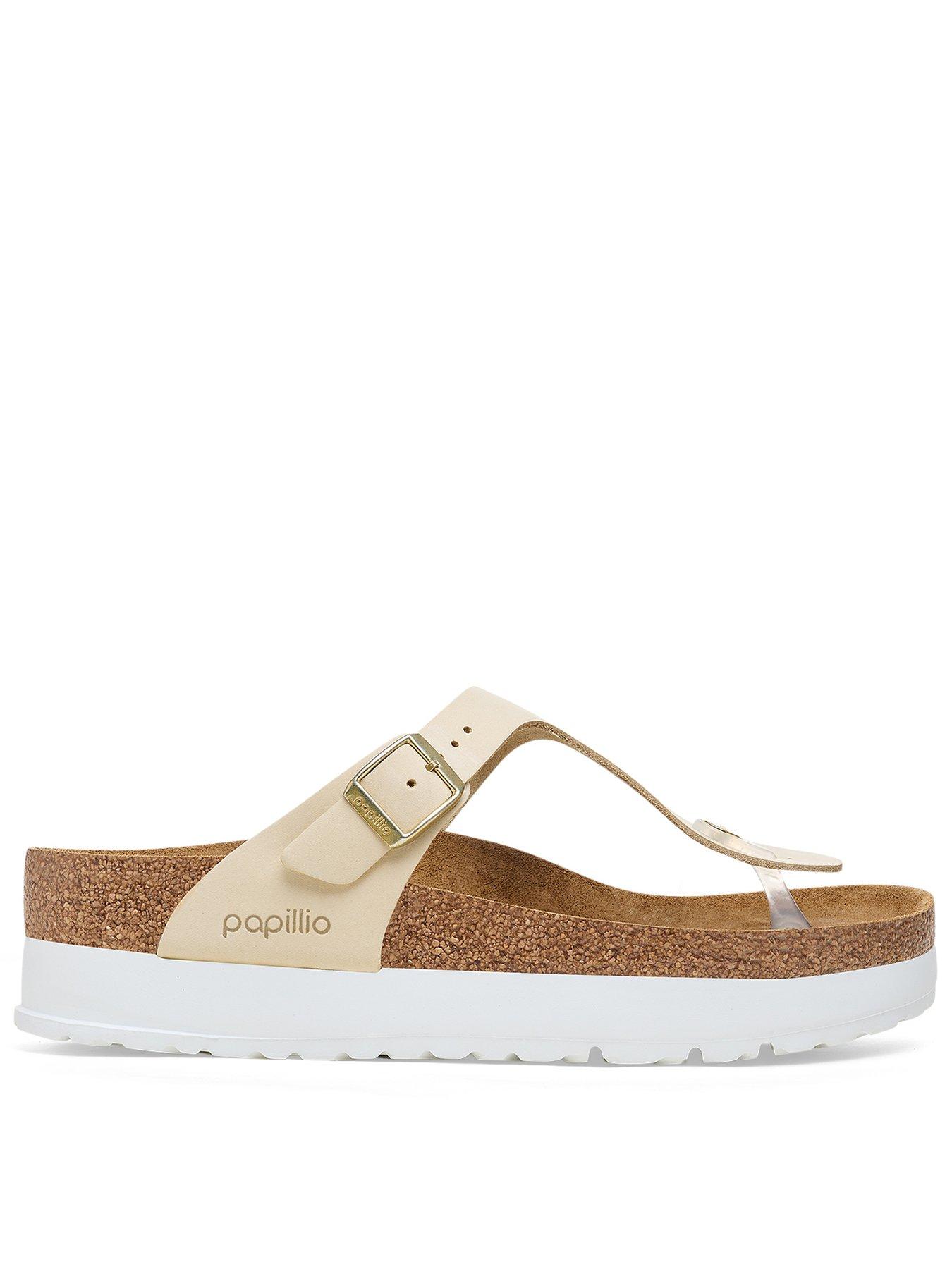 Birkenstock gizeh off white sales