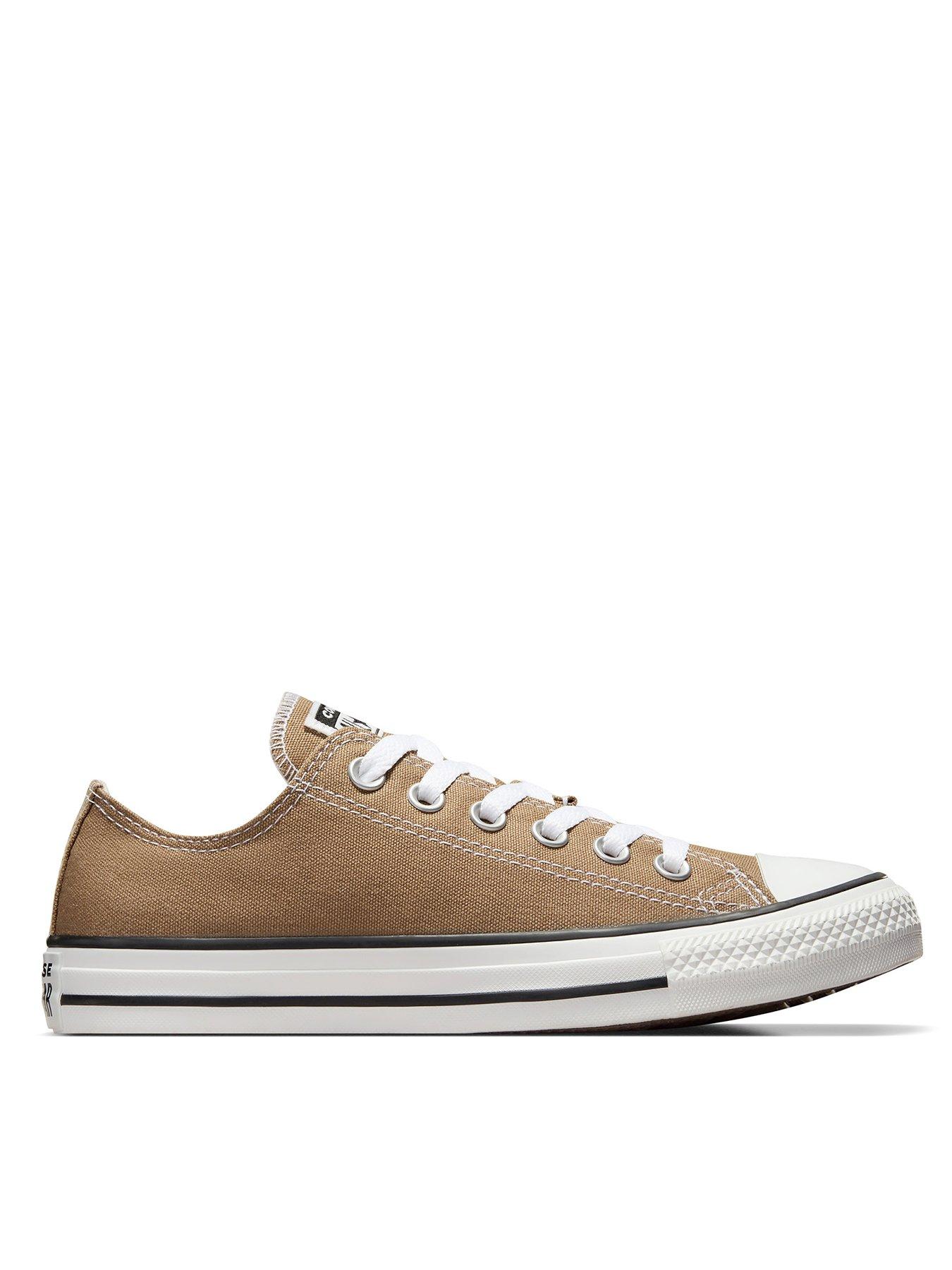 Converse Mens Ox Trainers - Light Brown, Light Brown, Size 9, Men
