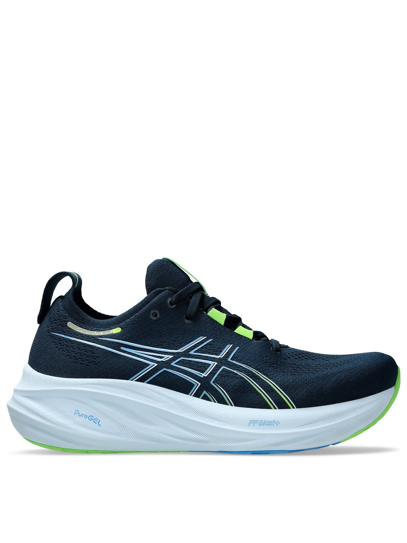 Asics mens cheap running trainers