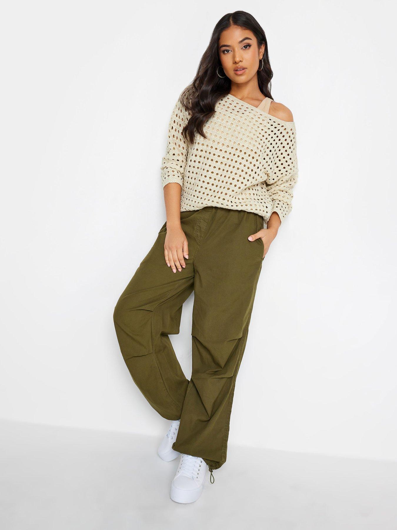Cream slash neck jumper sales