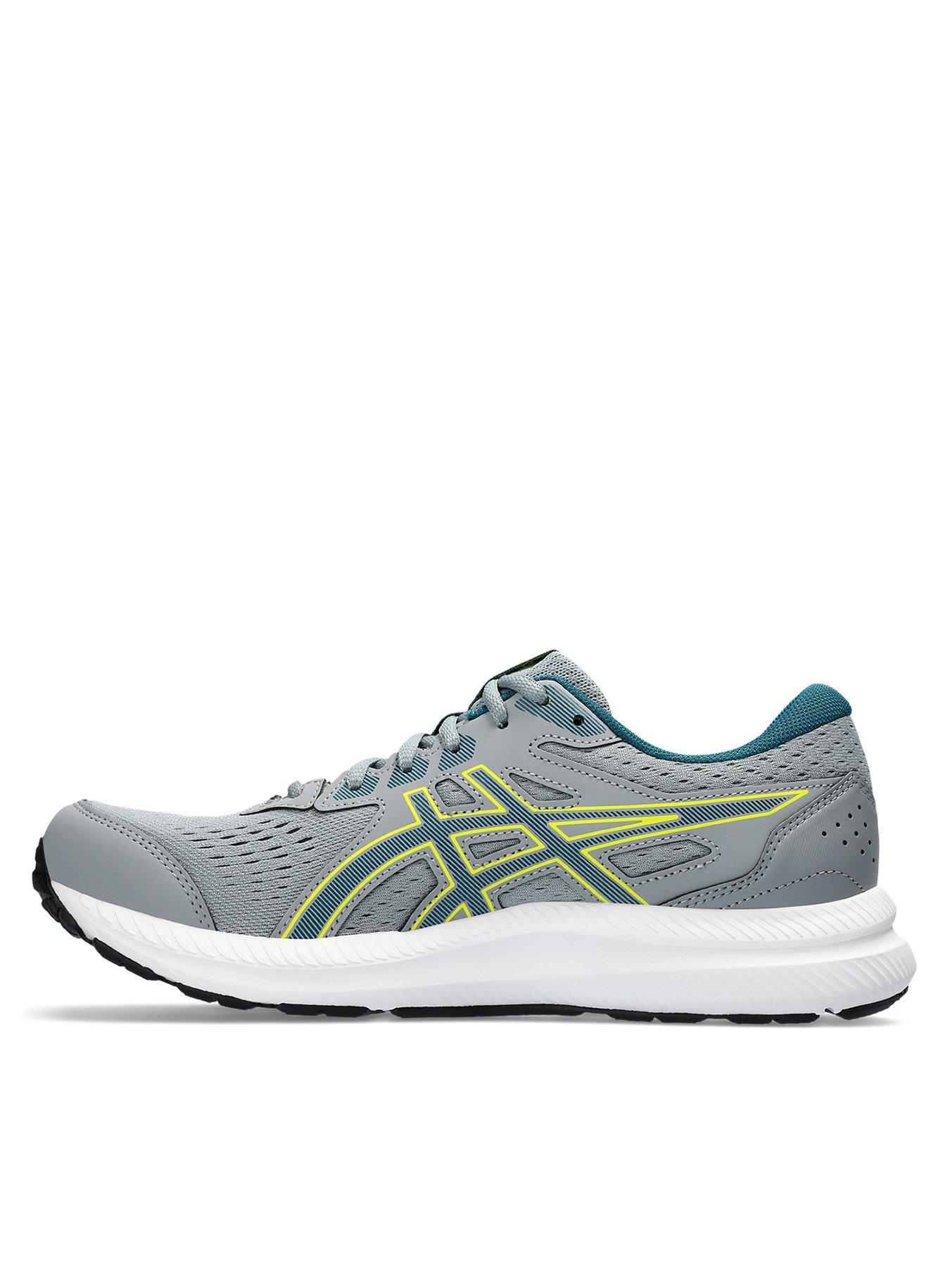asics men's gel-contend 8 running trainers - grey