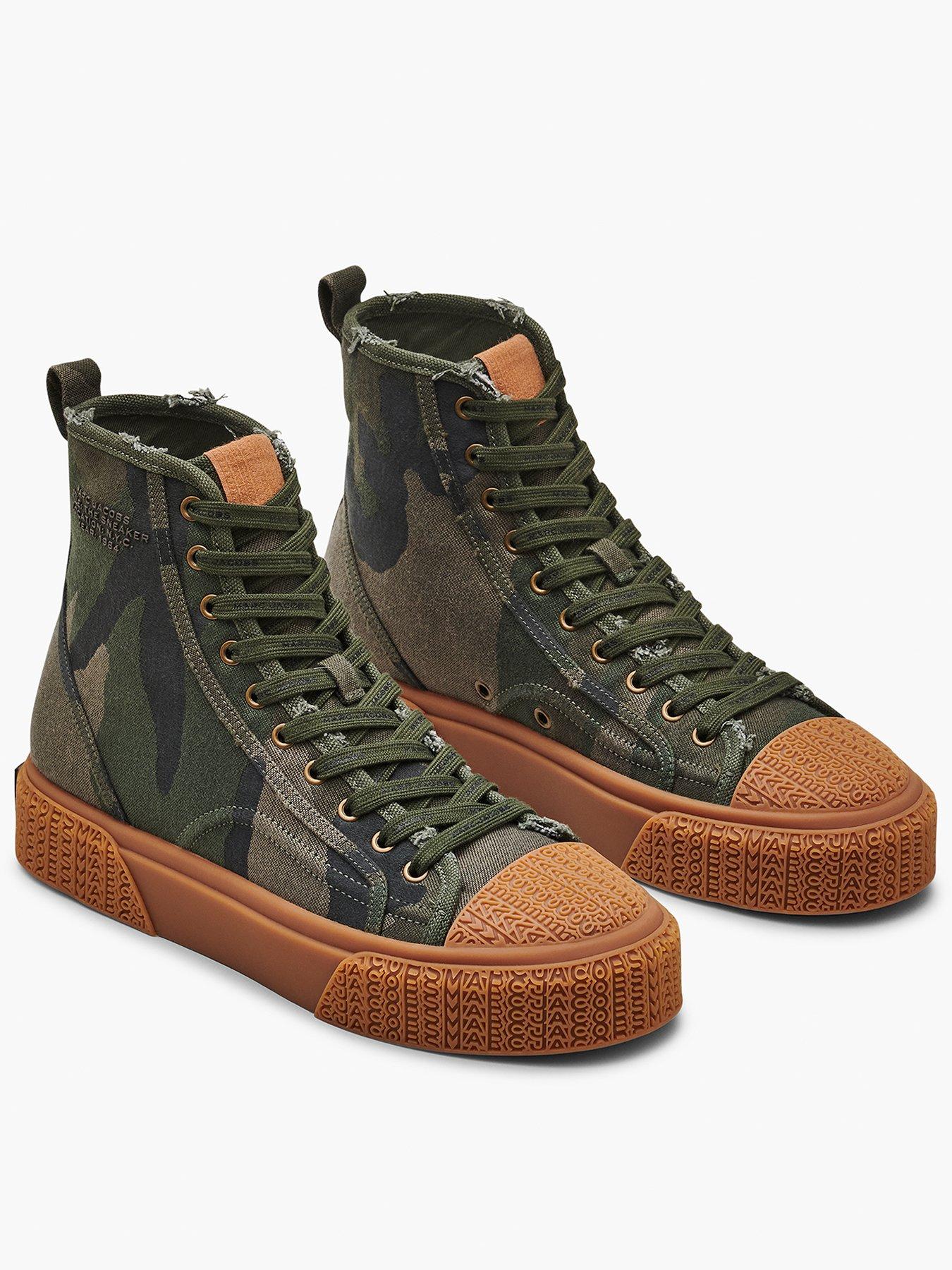 undefined The High Top Sneaker - Camo Multi