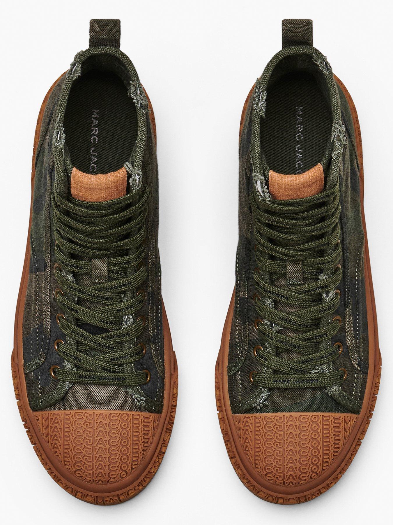 Image 2 of 4 of MARC JACOBS The High Top Sneaker - Camo Multi