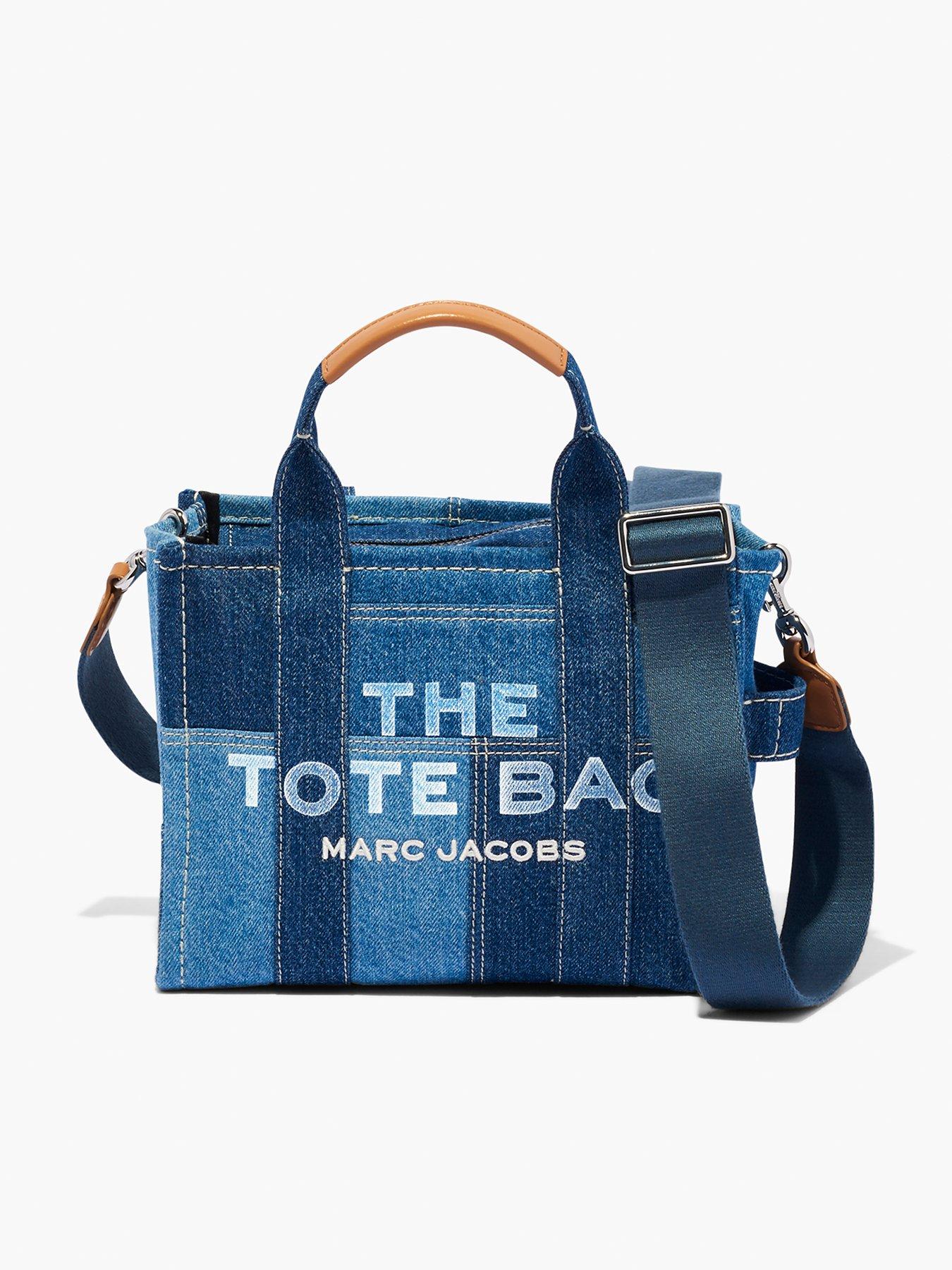 MARC JACOBS The Small Tote Blue Denim