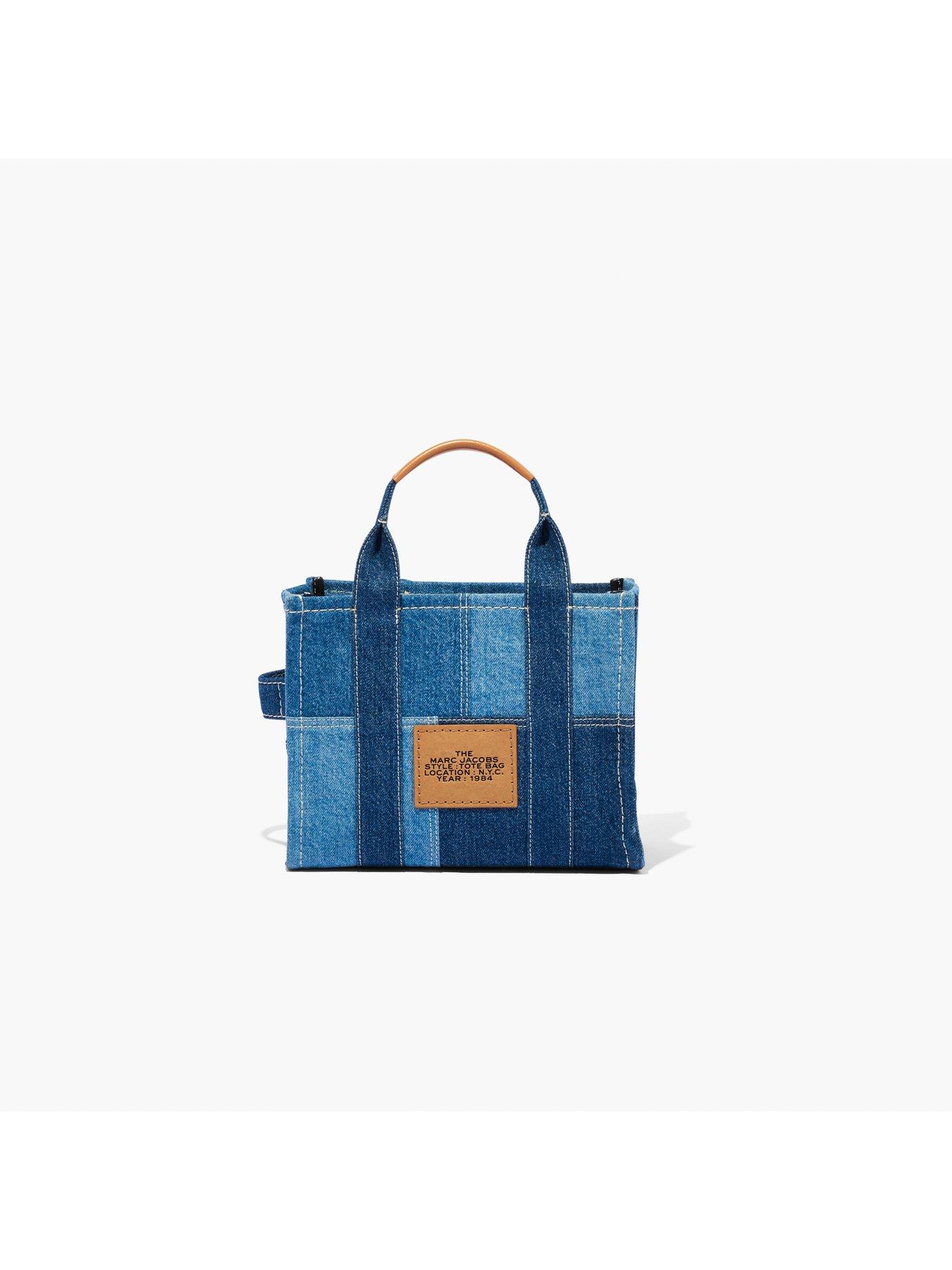 Image 4 of 5 of MARC JACOBS The Small Tote Blue Denim