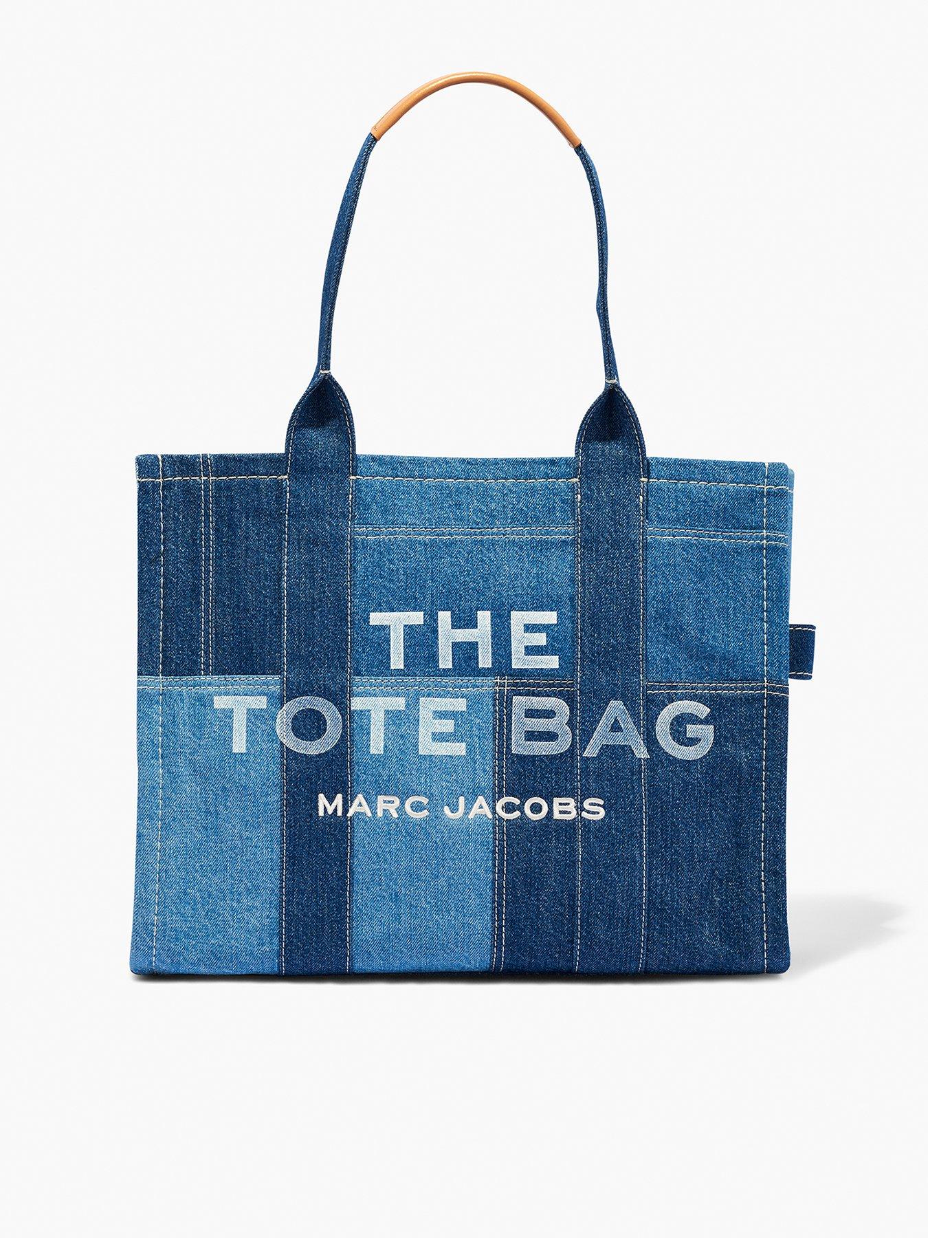 MARC JACOBS The Large Tote Blue Denim
