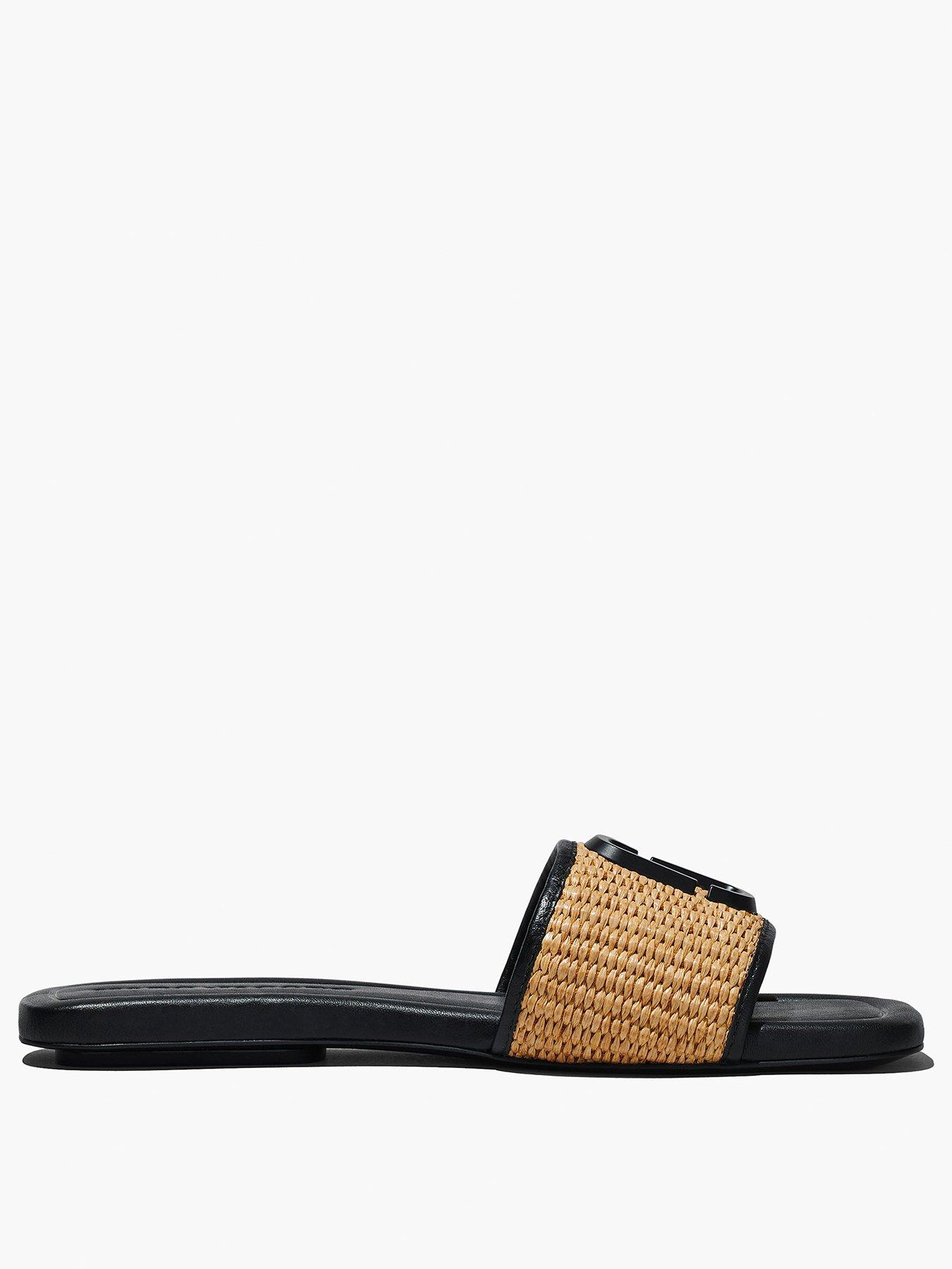 Image 2 of 4 of MARC JACOBS The J Marc Woven Sandals - Natural
