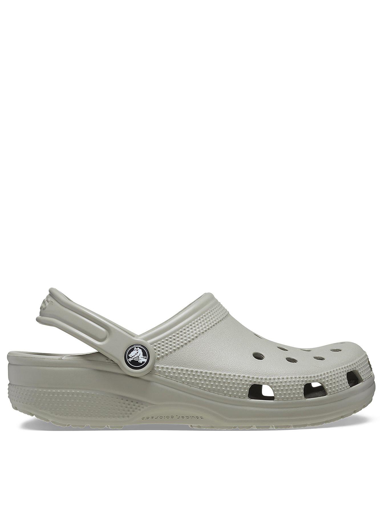 Crocs Men's Classic Clog Sandal - Elephant Grey