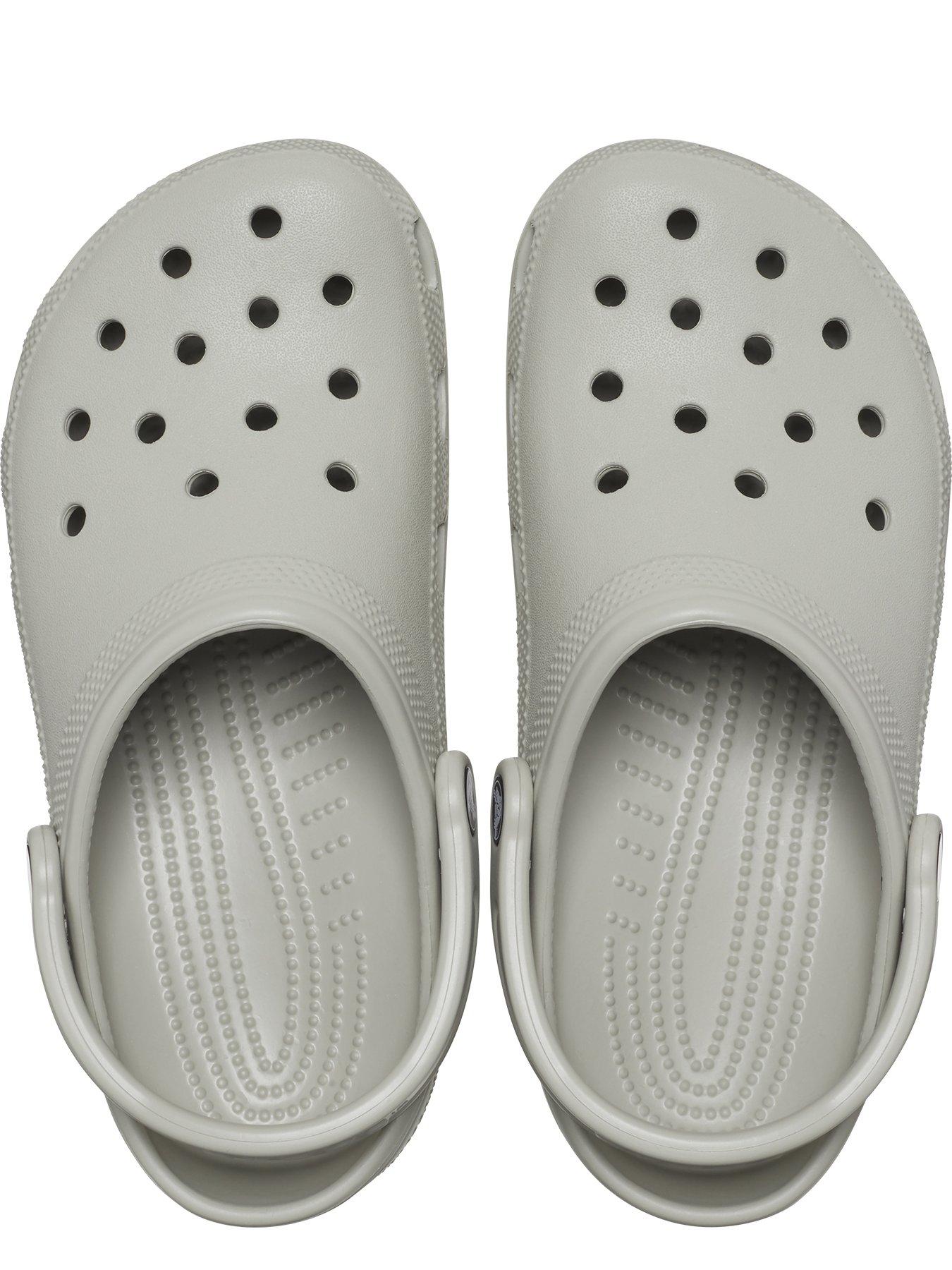 Crocs Men's Classic Clog Sandal Elephant Grey Very