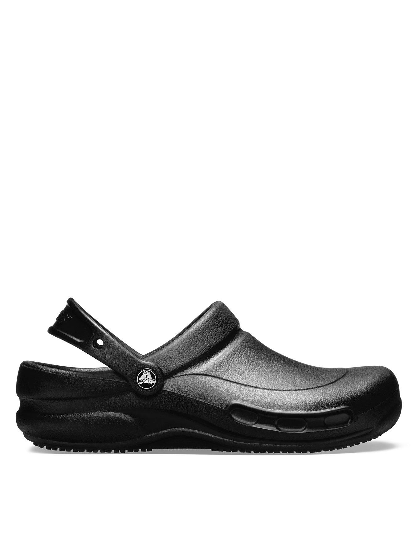 Crocs Men s Bistro Work Clog Sandal Black Very