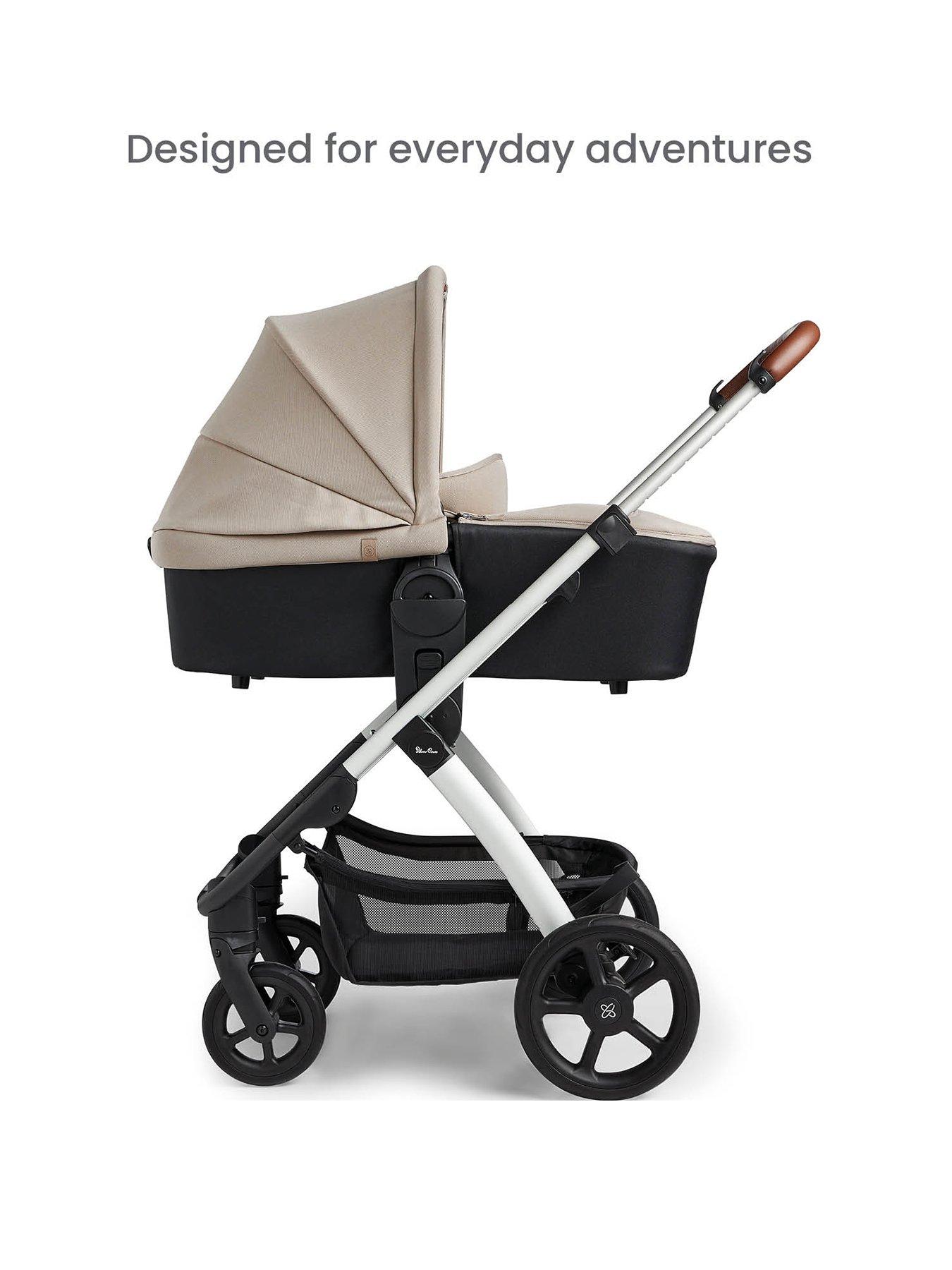 Image 2 of 8 of Silver Cross Tide Pram and Pushchair with Accessory Pack and Dream Car seat