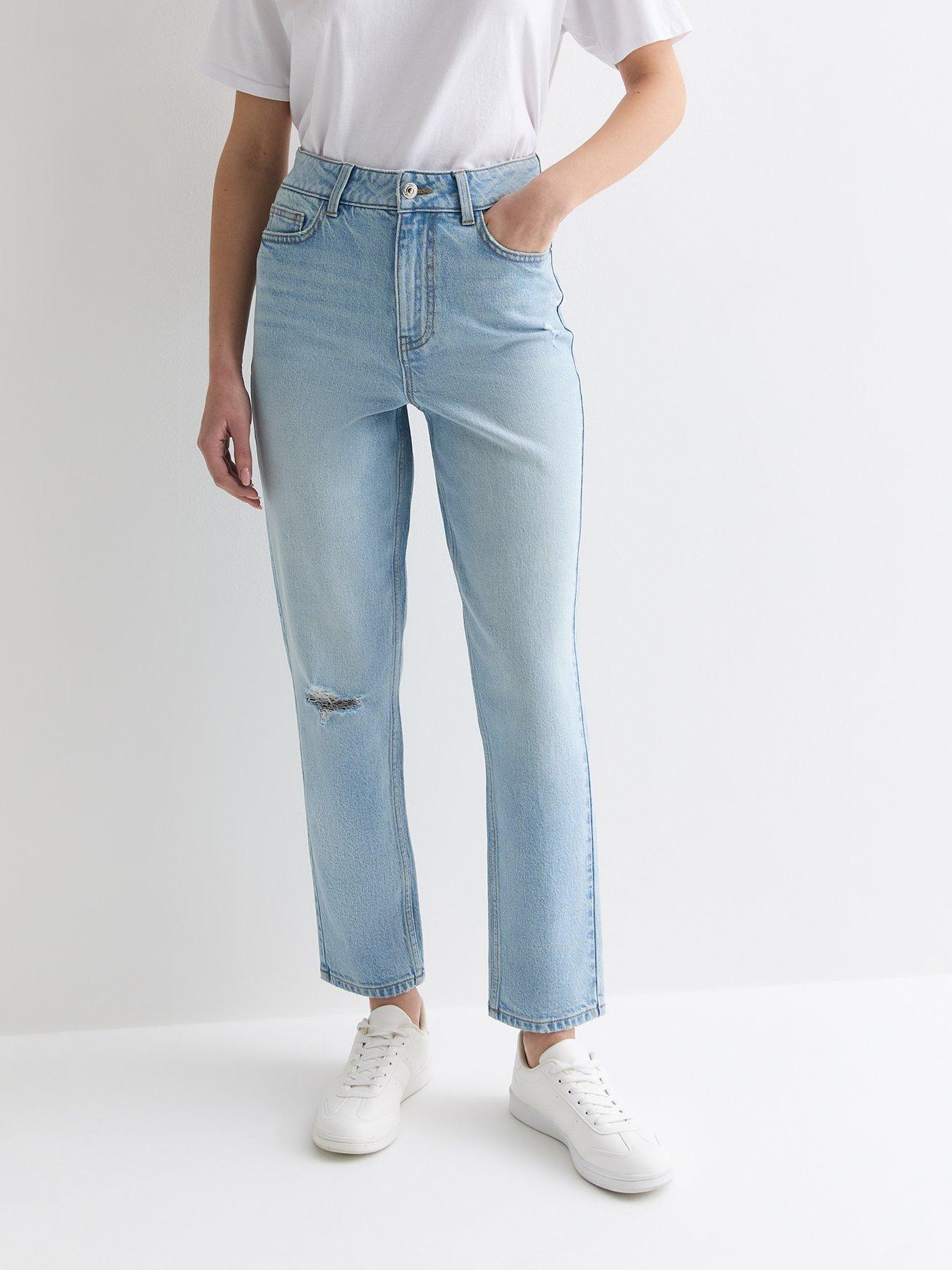 Hot Selling Skinny Jeans Women Shredded Pants High Waist Trousers