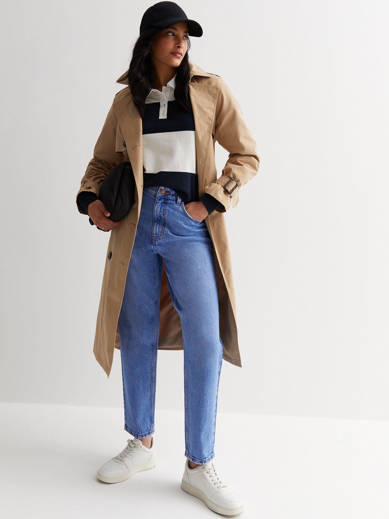 New Look Blue Slim Fit Denim Mom Jeans Very