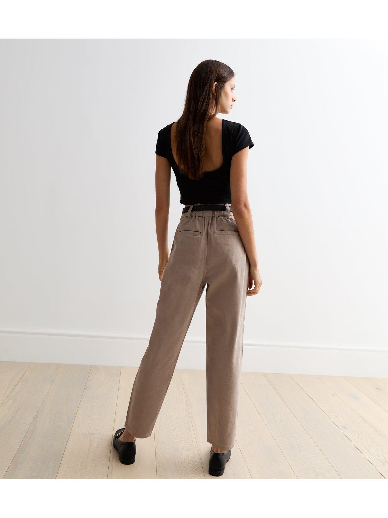 Newlook tapered trousers hotsell