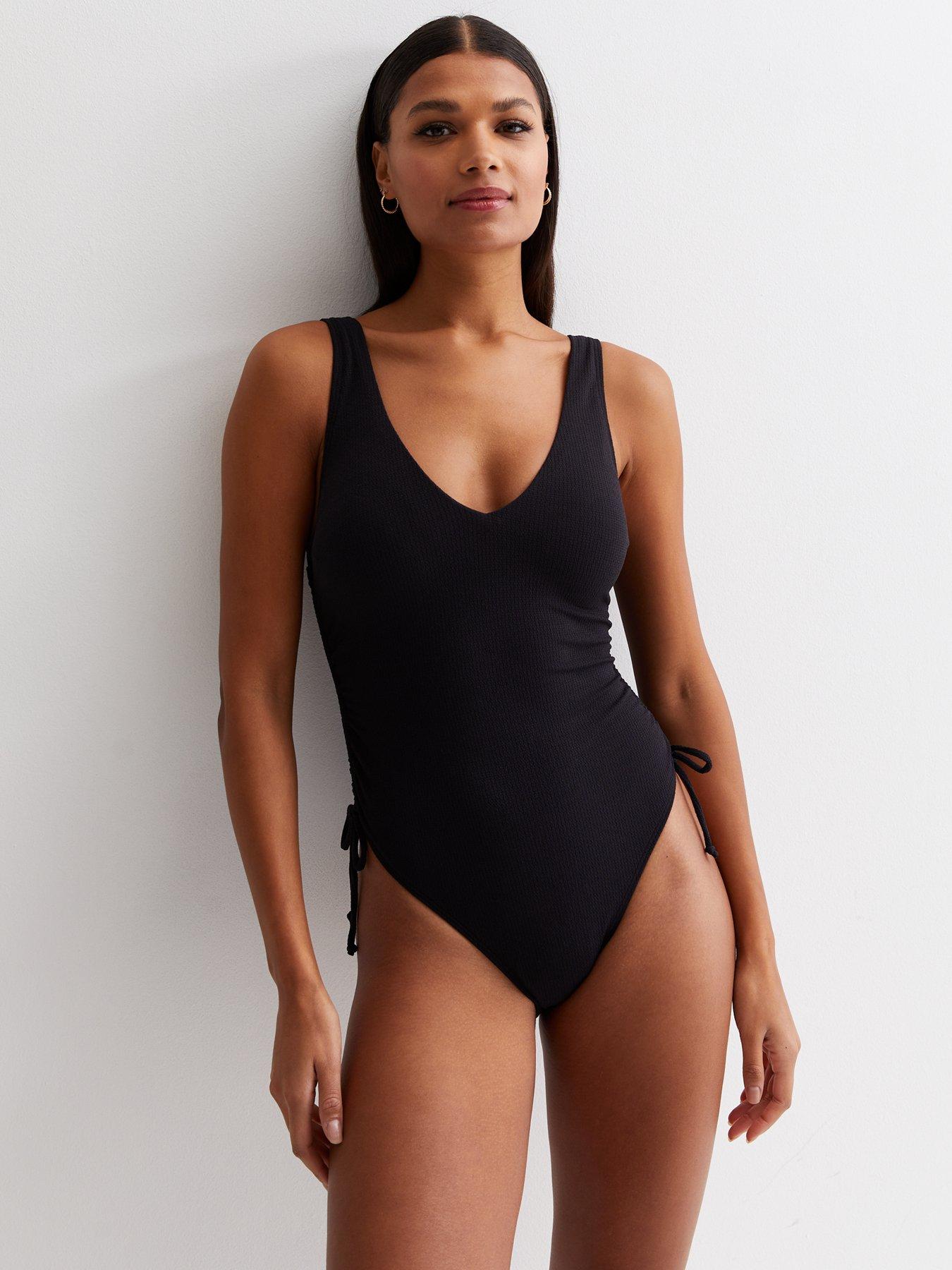 New look 2024 black swimsuit