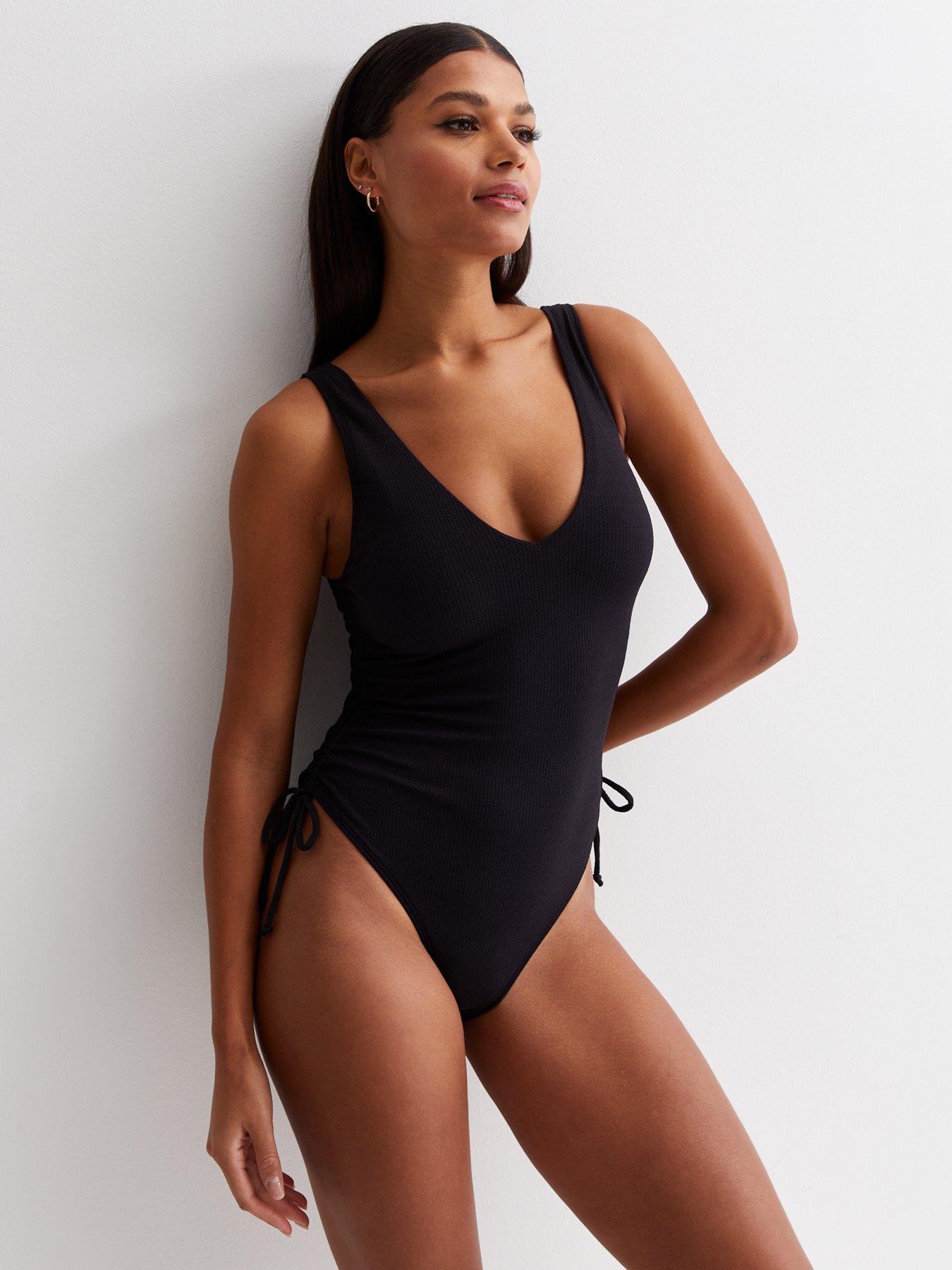 New look black clearance swimsuit