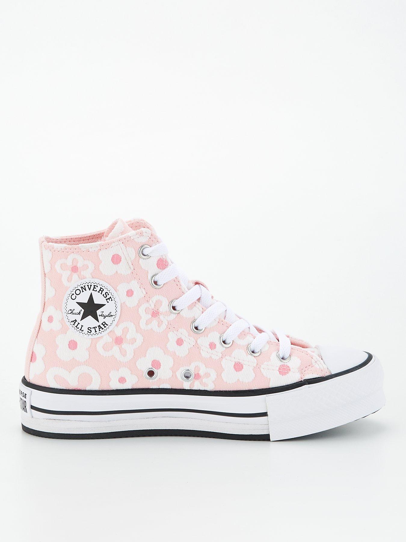 Blush pink high top converse hotsell