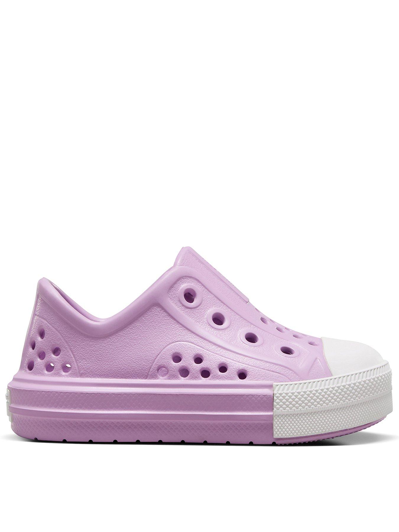 Pink purple converse best sale