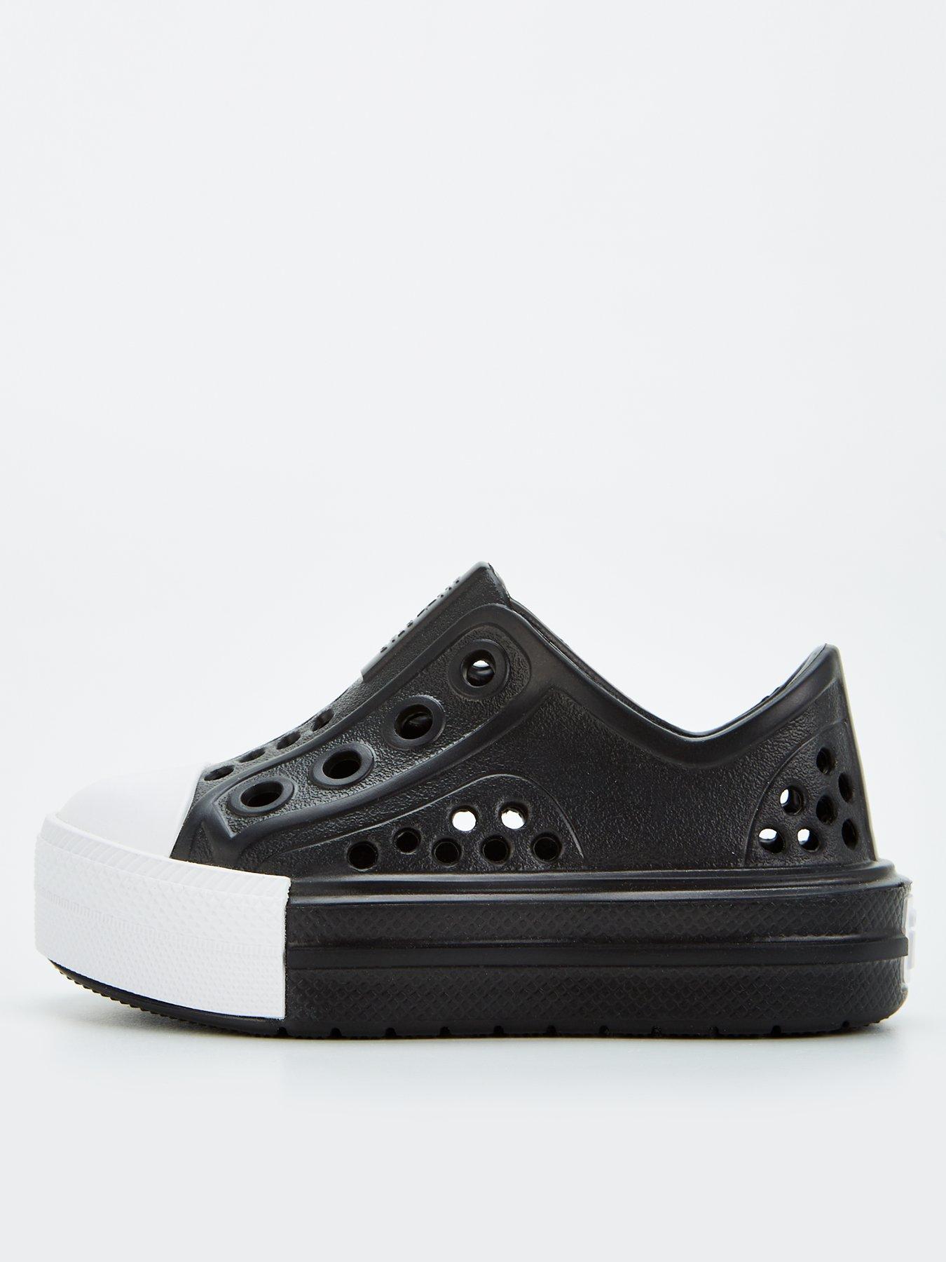 Black converse infant hotsell