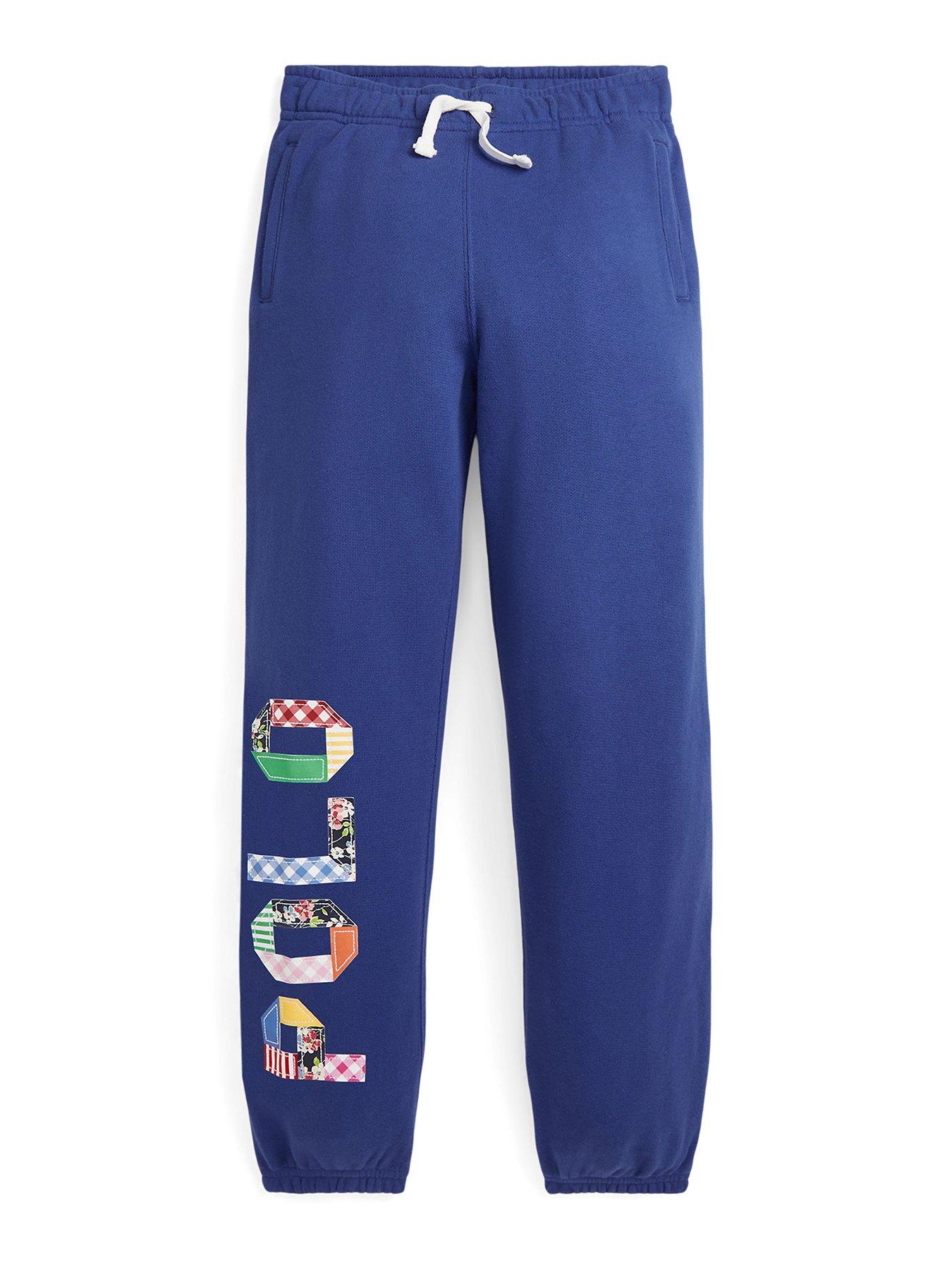 undefined Girls Polo Jog Pants - Beach Royal