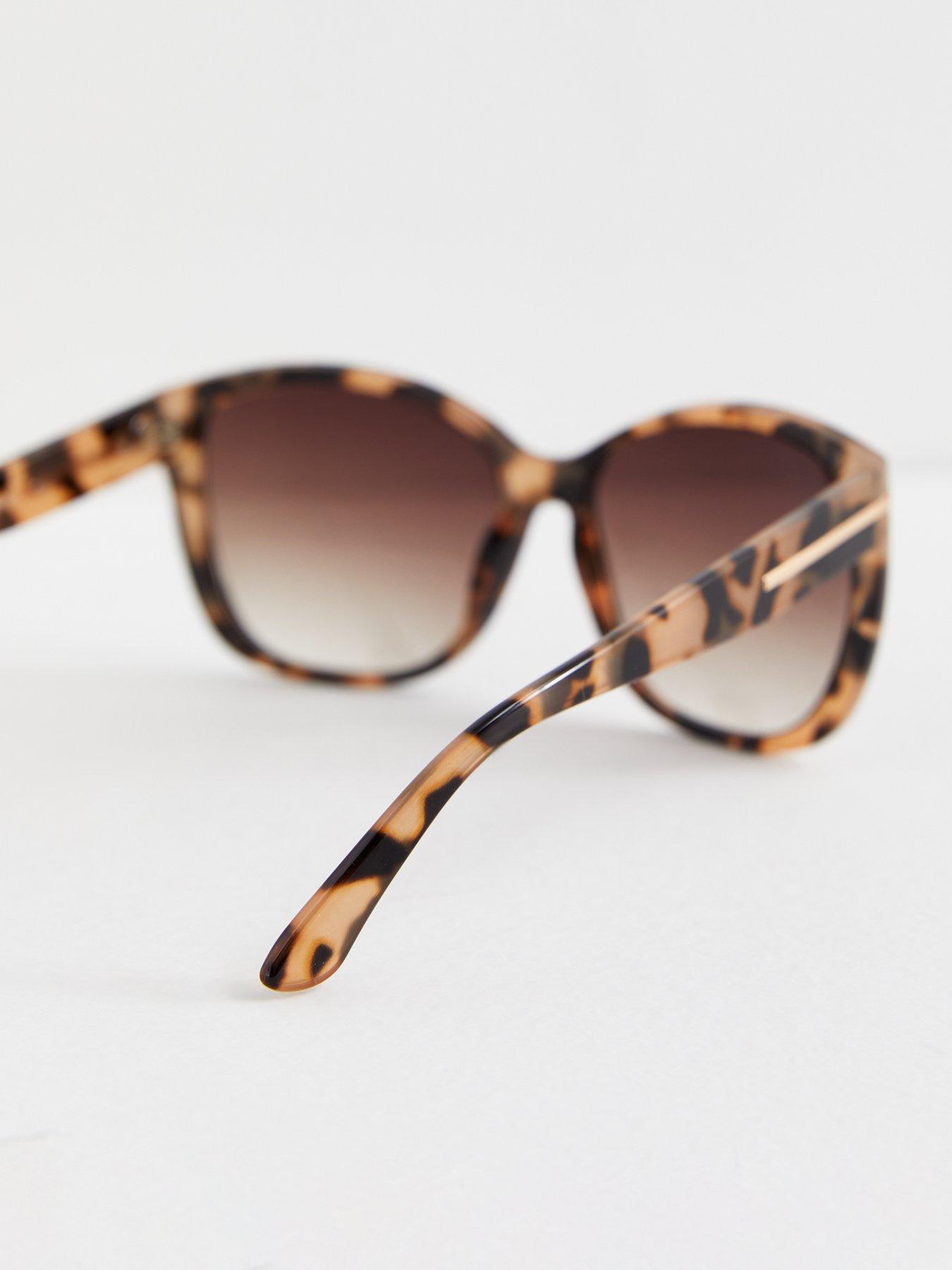 New Look Brown Tortoiseshell Oversized Sunglasses Uk