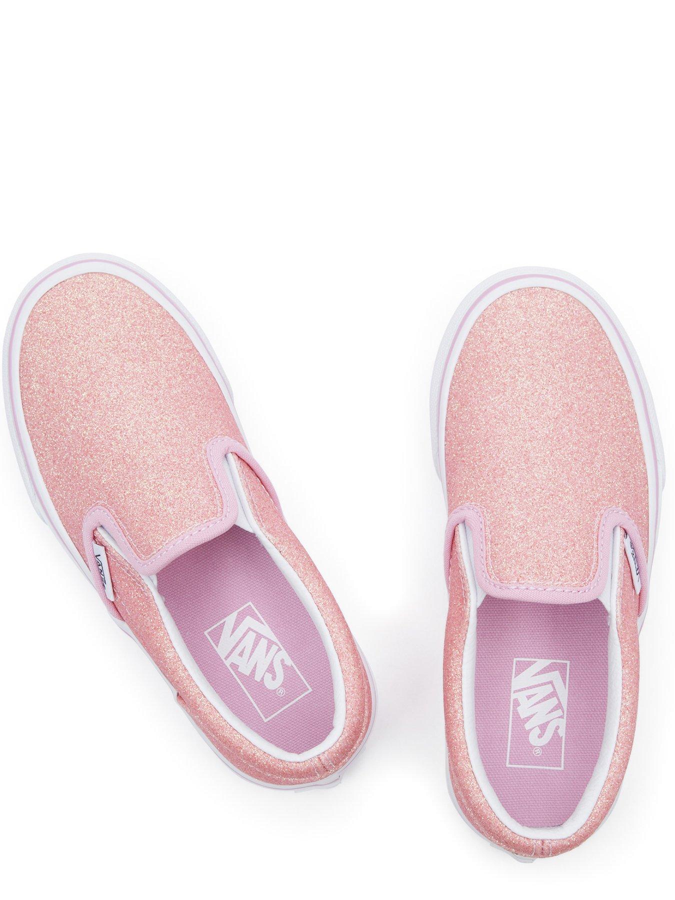 Pink slip on vans kids online