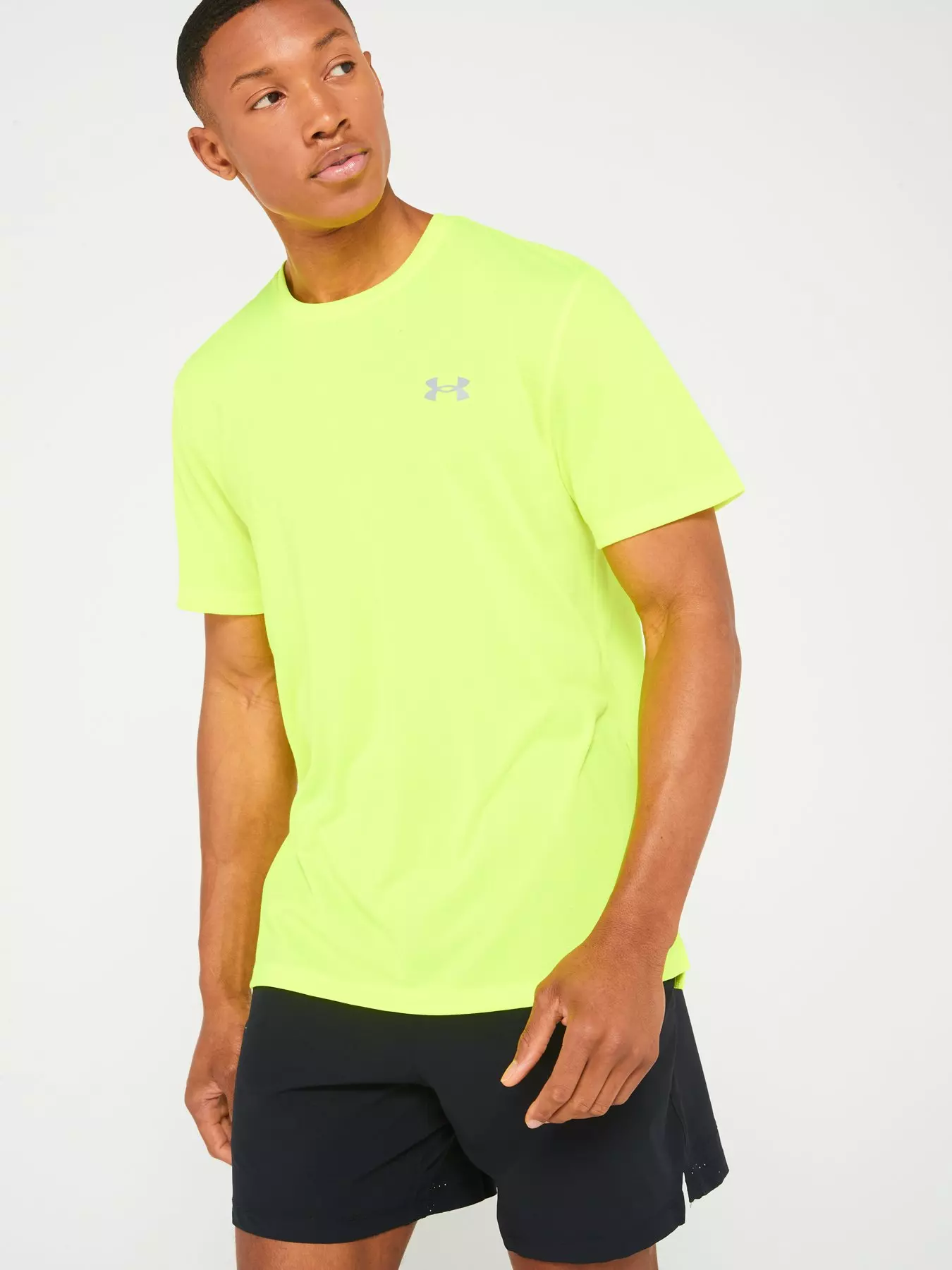 Buy Under Armour Tech 2.0 T-Shirt Men Neon Yellow, Black online