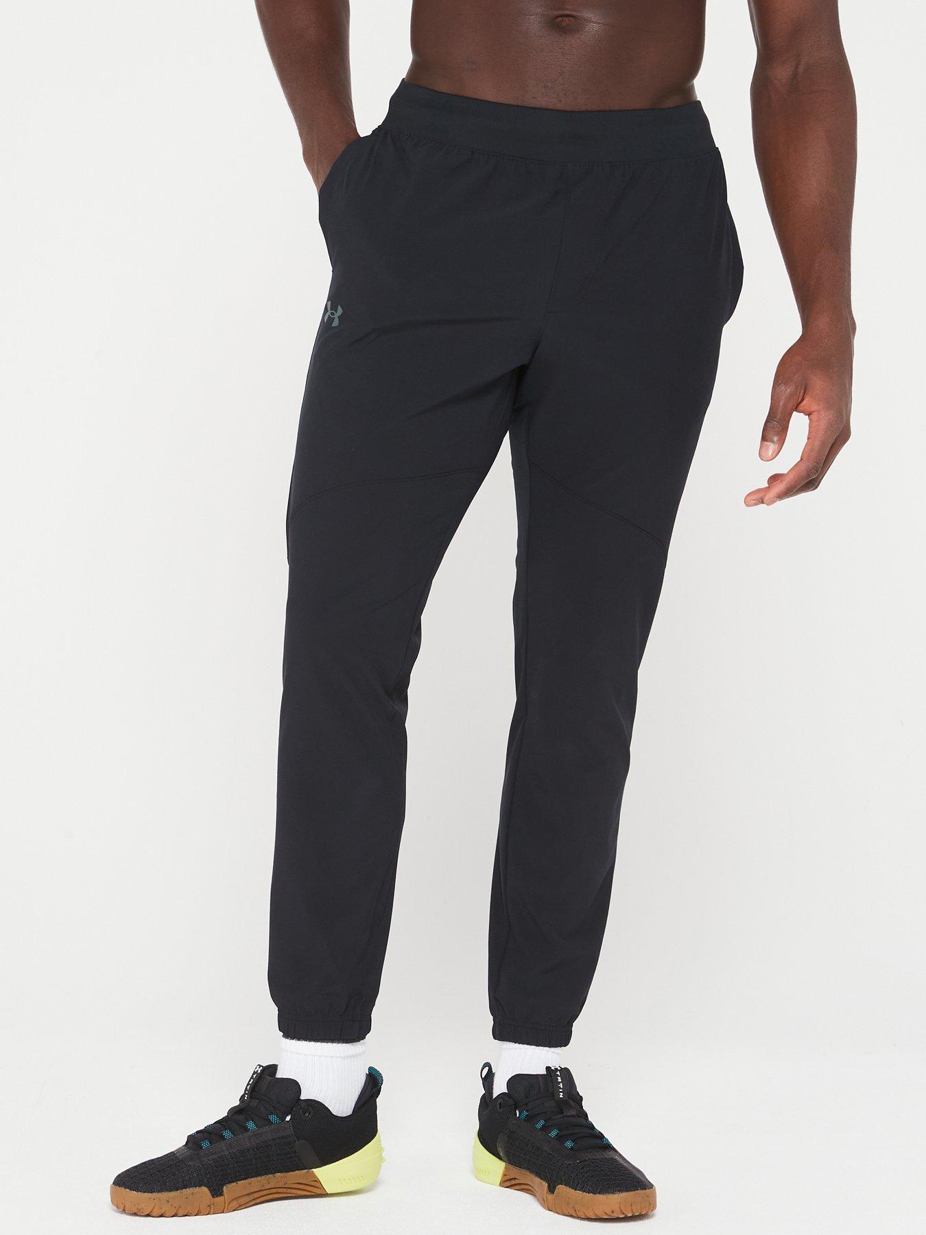 Under Armour UA Stretch Woven Cold Weather Joggers Men - Black/Pitch Gray