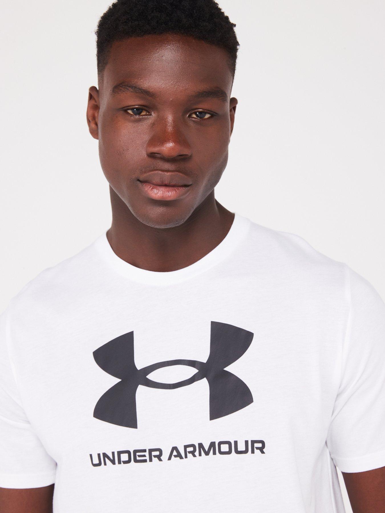 Under armour sportstyle logo t shirt mens sales