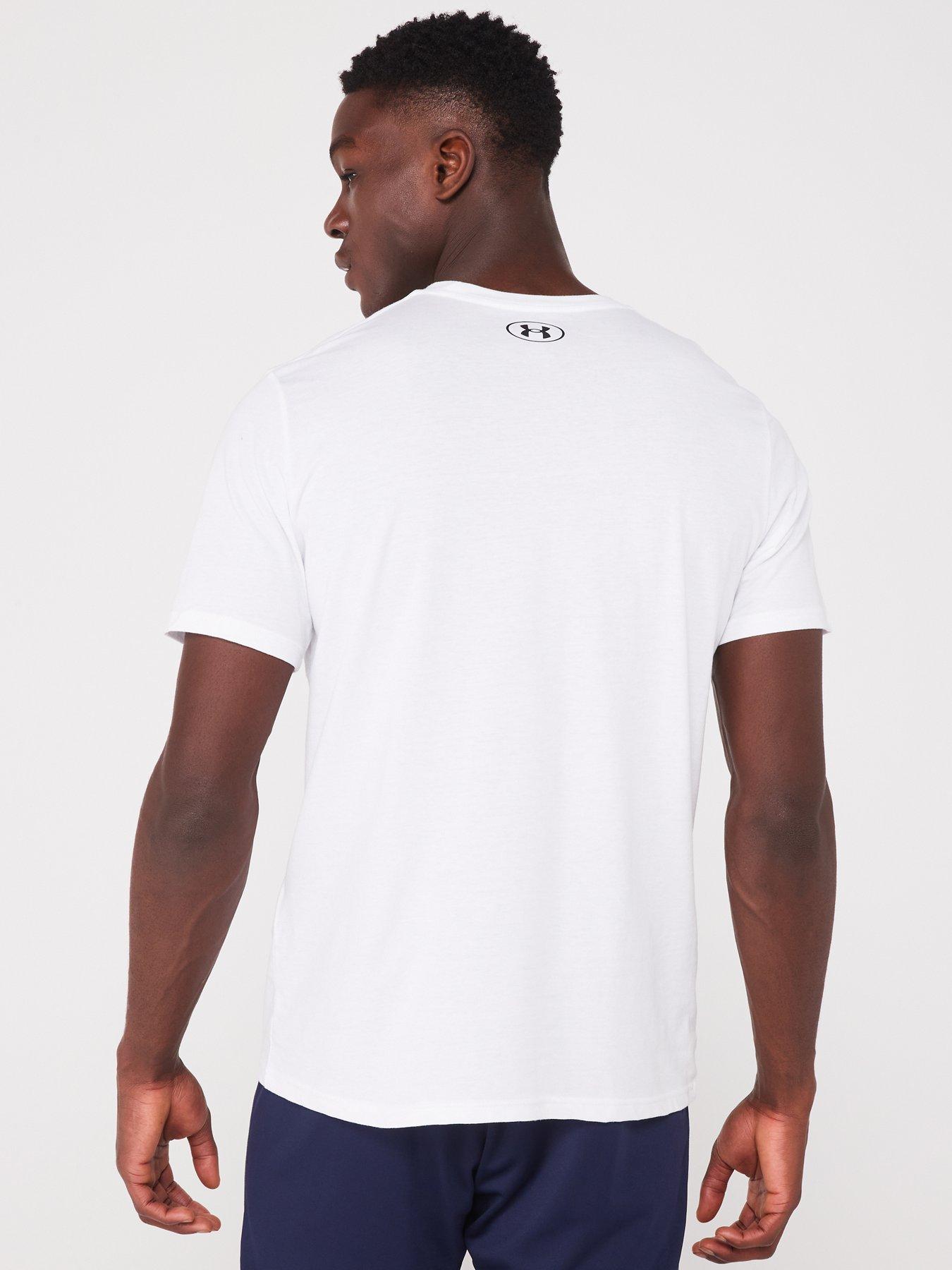 UNDER ARMOUR Gl Foundation Short Sleeve T-Shirt - White