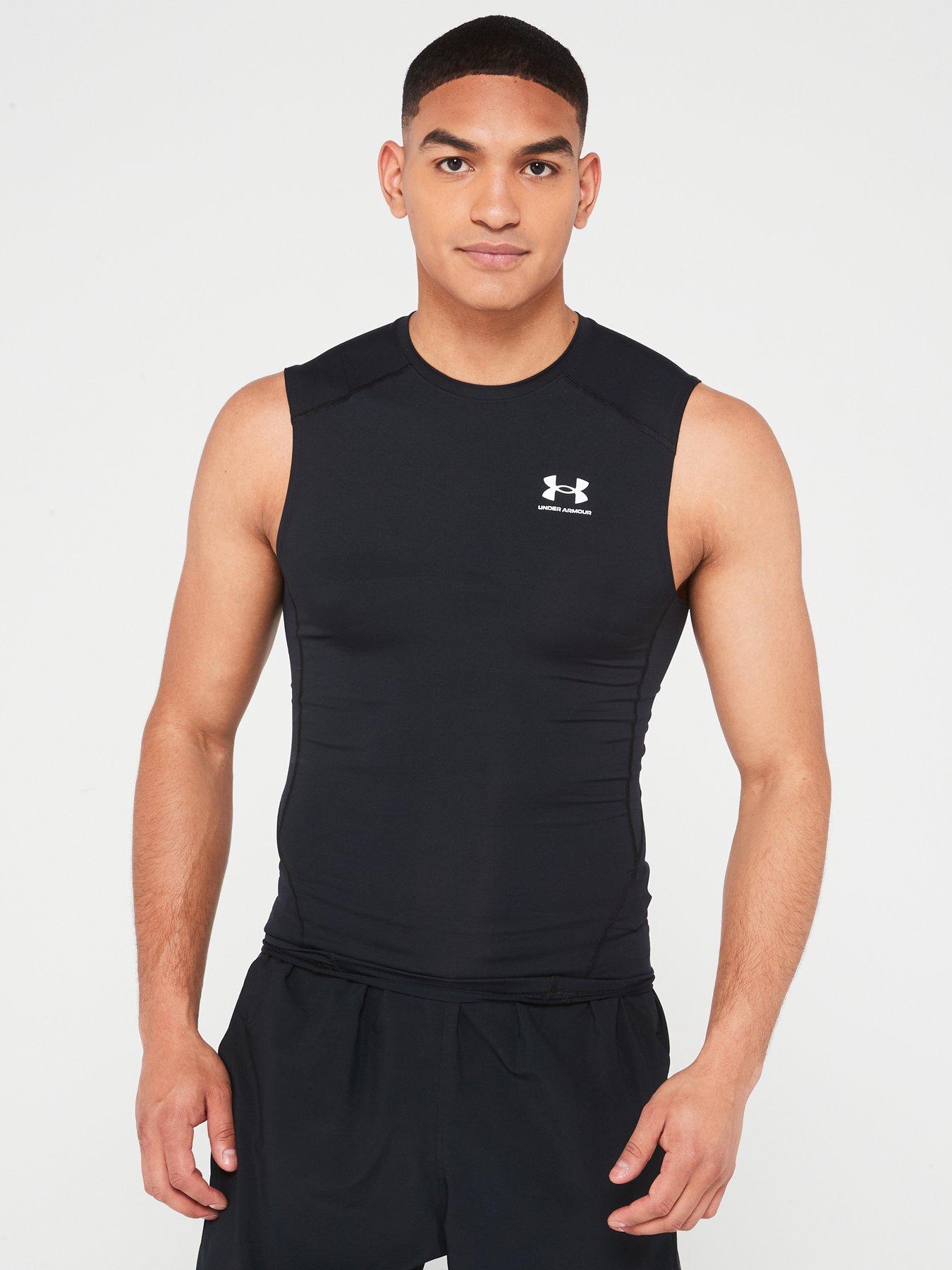 Under Armour, Heat Gear Compression Sleeveless Tee, Baselayer Tops