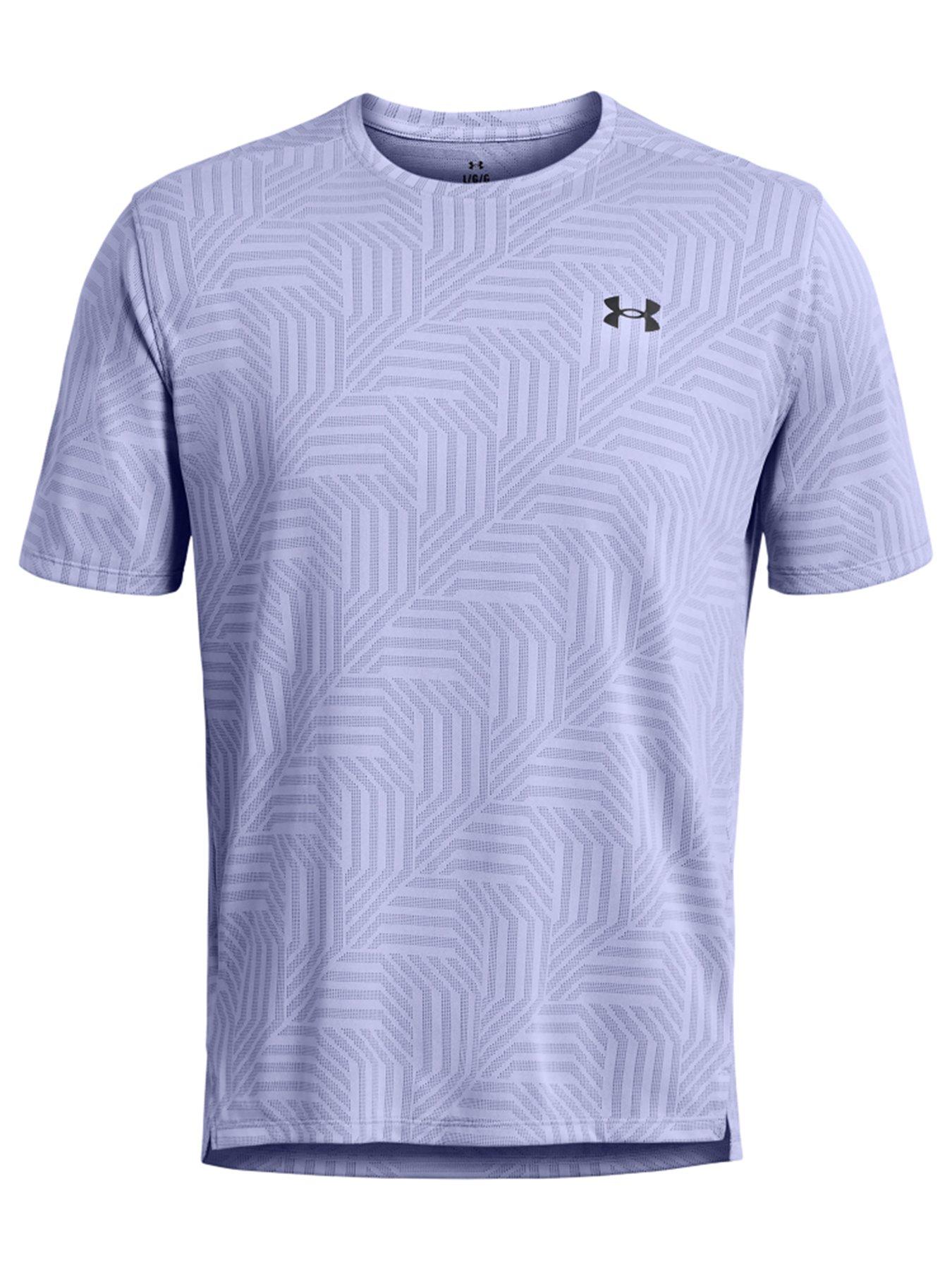undefined Men's Training Tech Vent Geotea T-Shirt - Navy